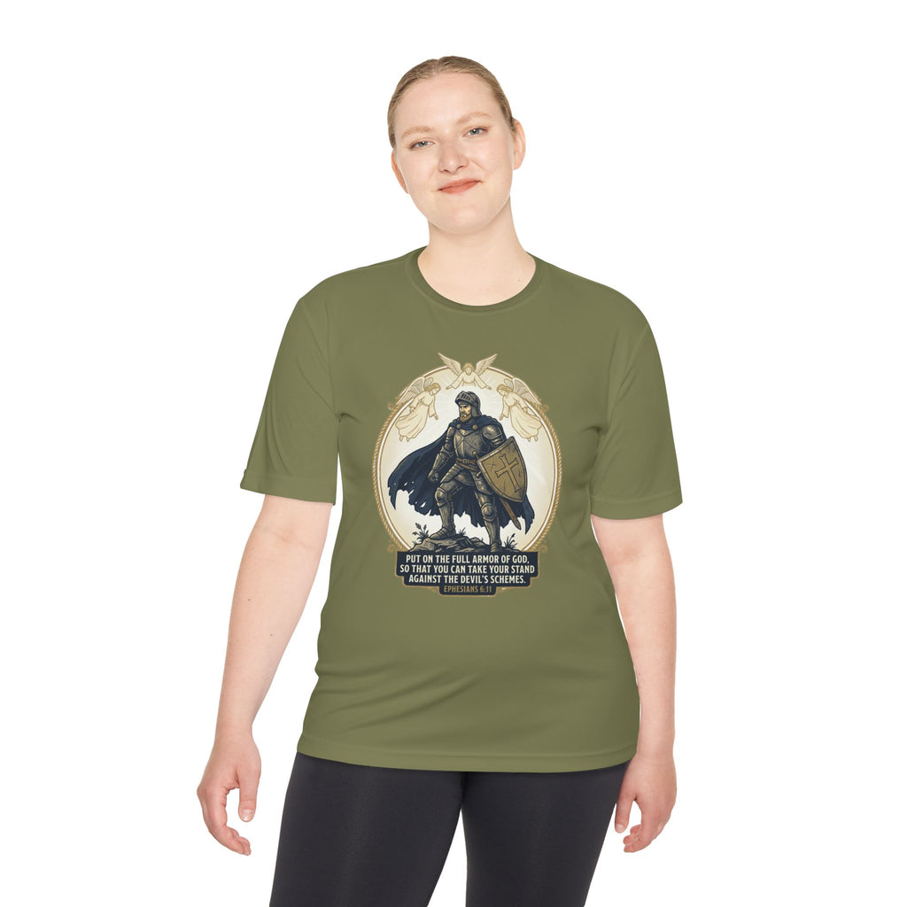 “Put on the Full Armor of God” Unisex Moisture‑Wicking Tee