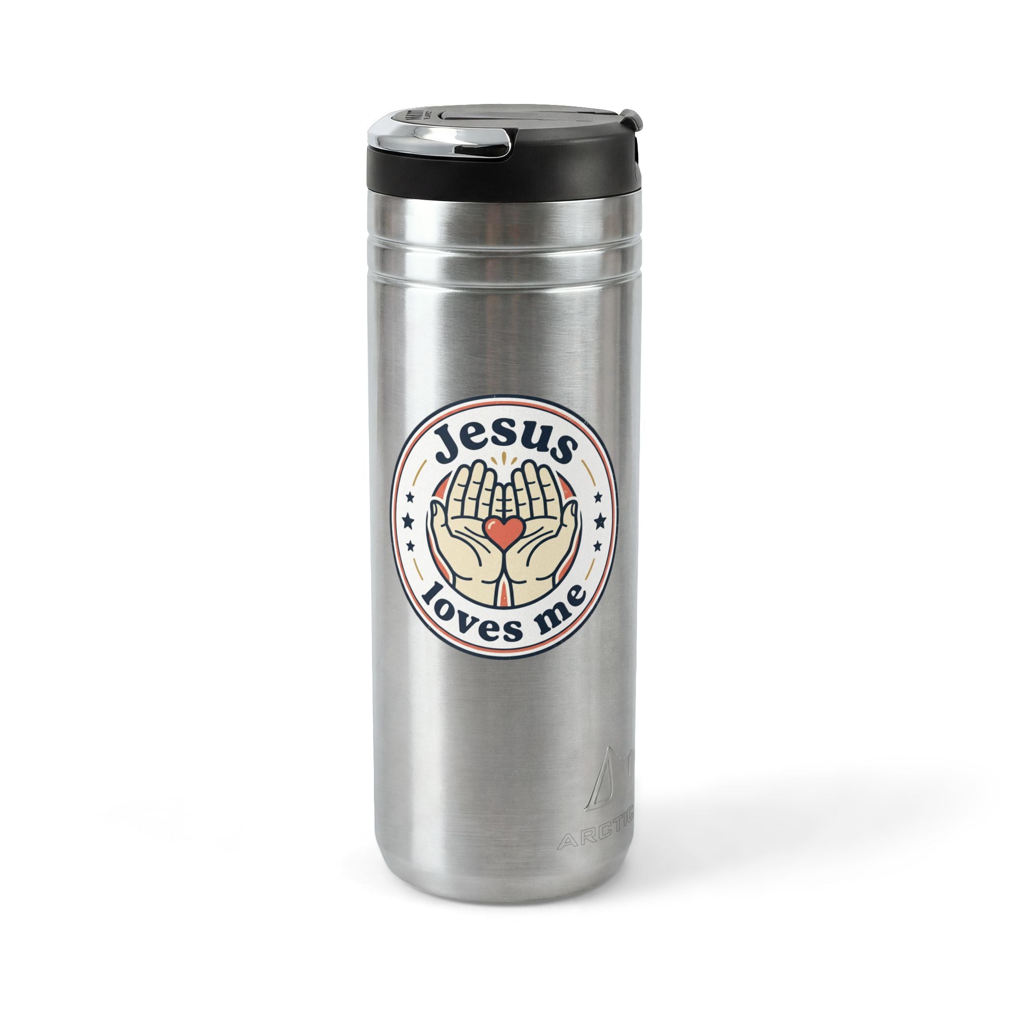 Jesus Loves Me | 24oz Stainless Straw Tumbler