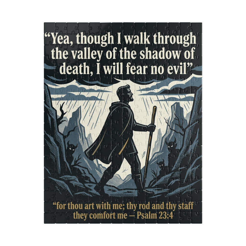 Psalm 23:4 Christian Puzzle (252/520pcs)