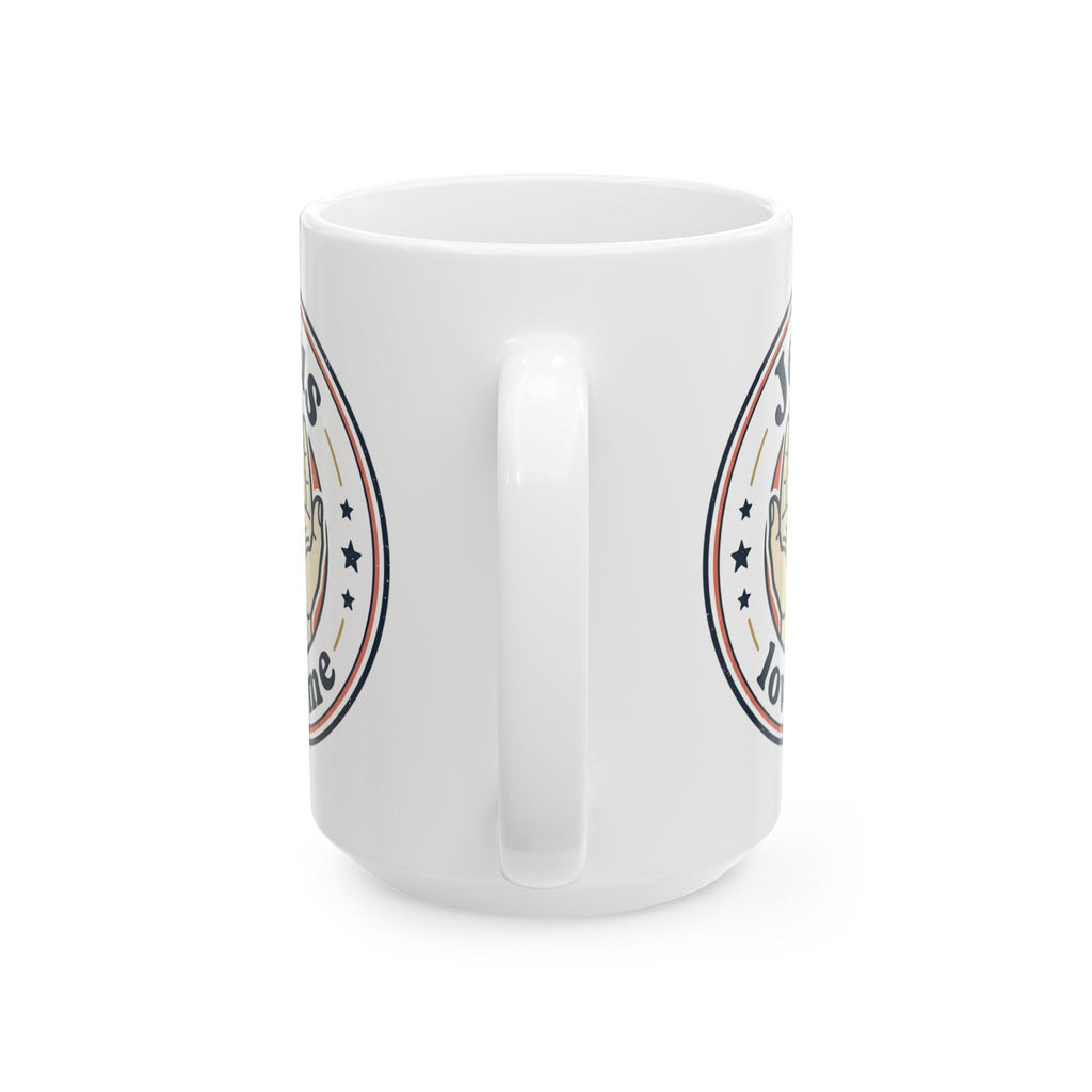 Jesus Loves Me - Ceramic Mug, (11oz, 15oz)