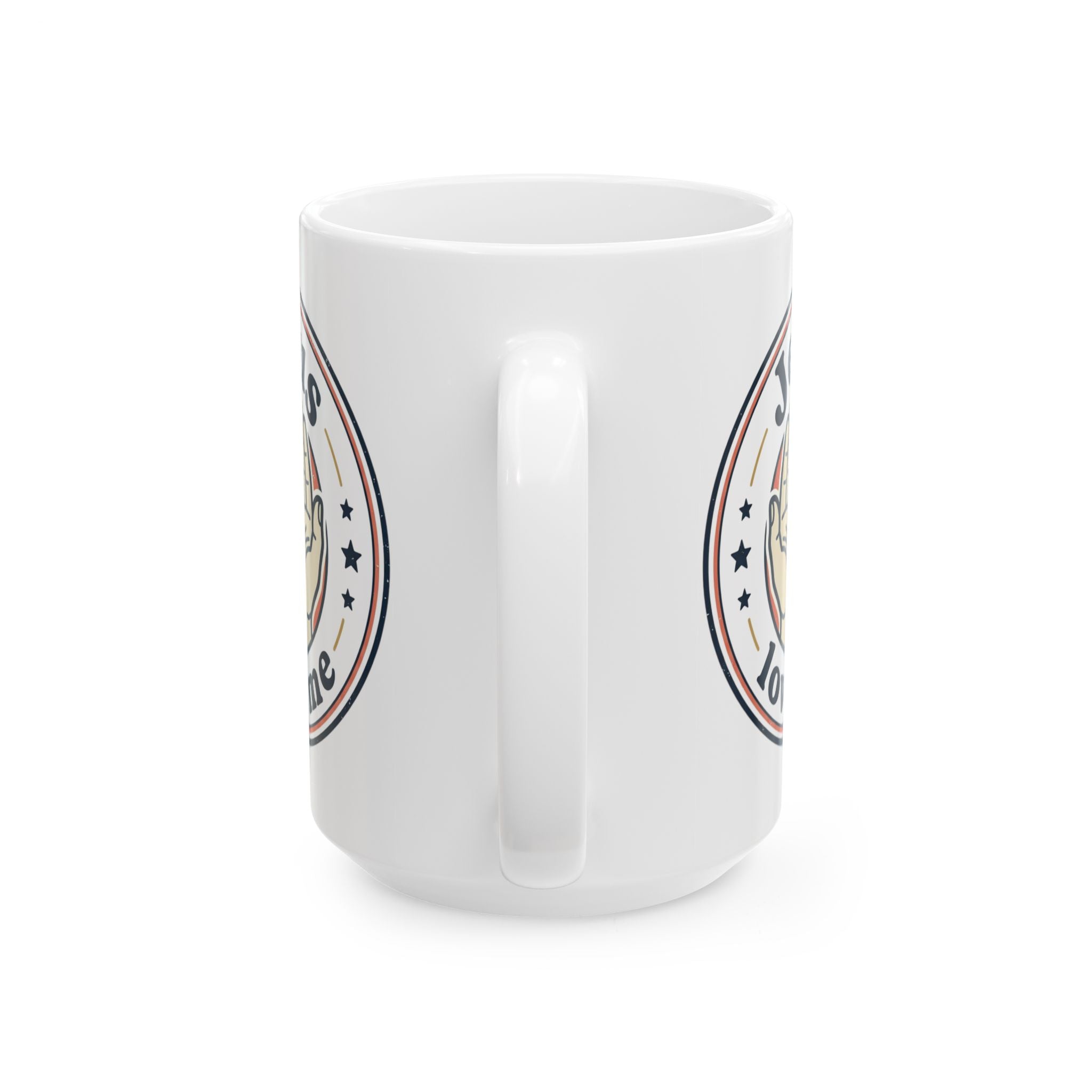 Jesus Loves Me - Ceramic Mug, (11oz, 15oz)