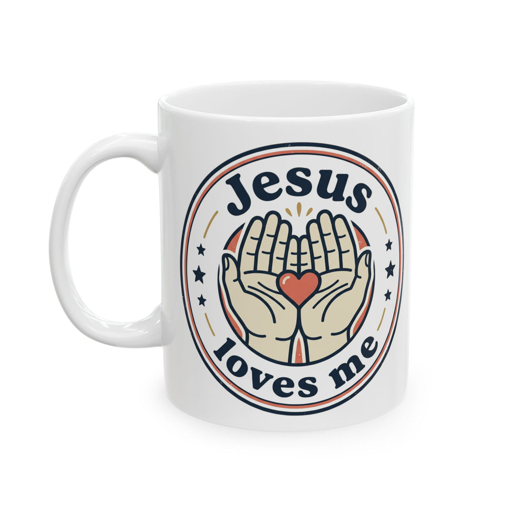 Jesus Loves Me - Ceramic Mug, (11oz, 15oz)