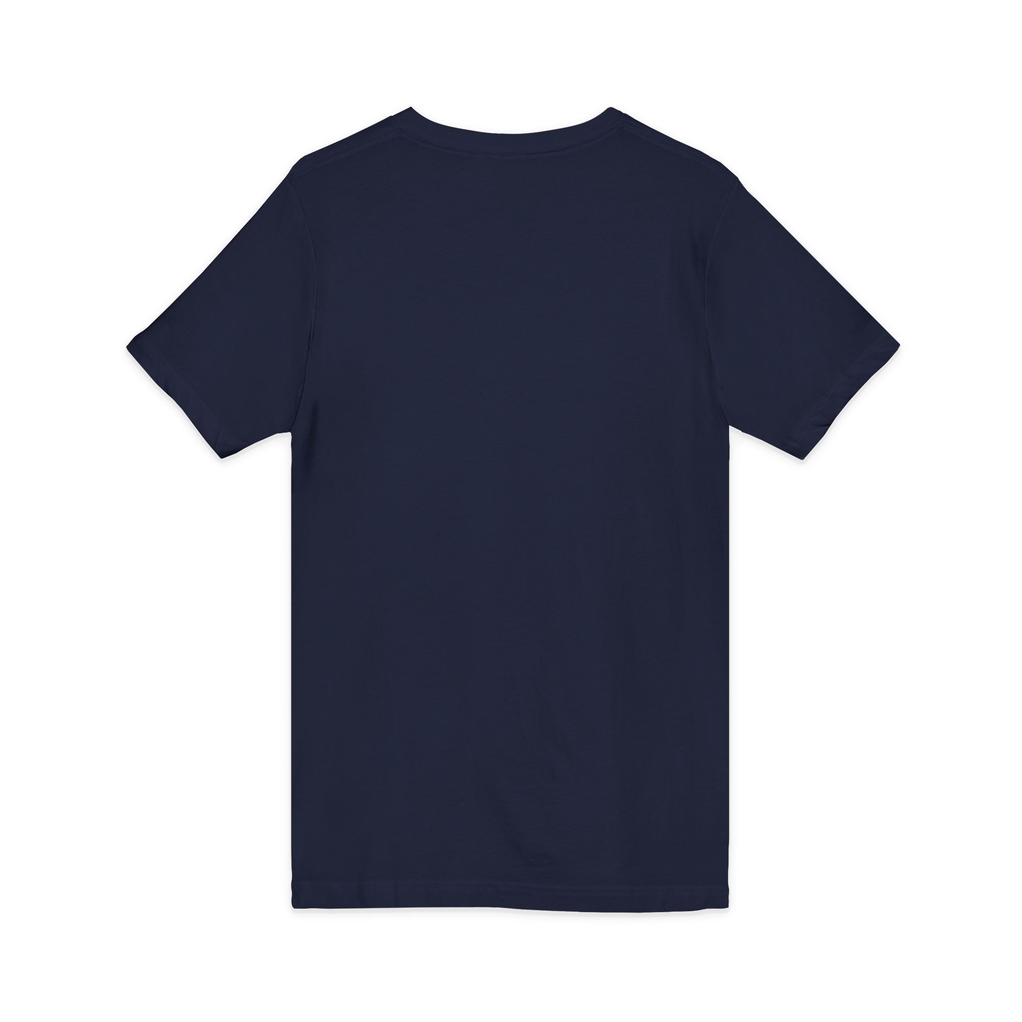 "Yea, though I walk... I will fear no evil" - Unisex Jersey Sleeve V-Neck Tee