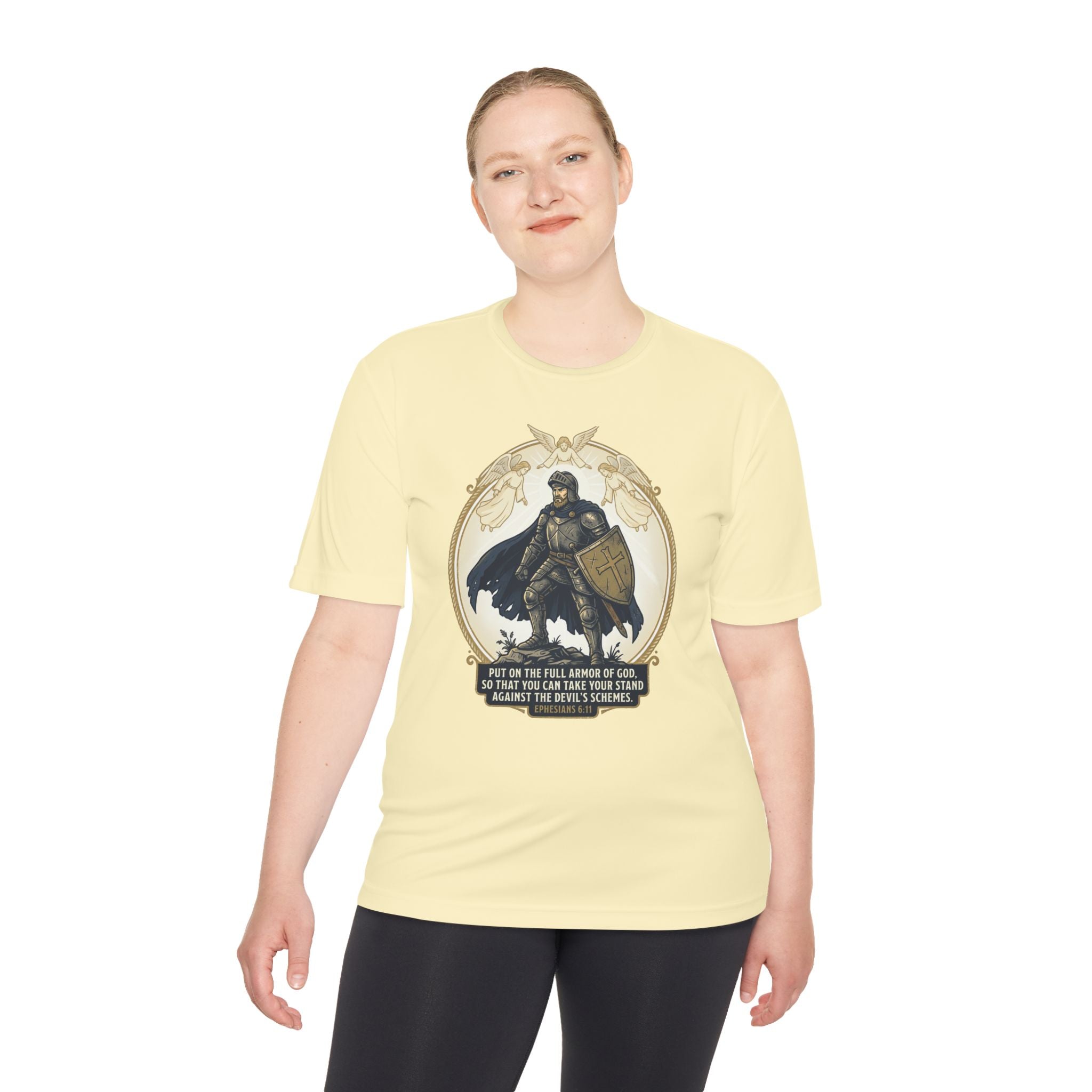 “Put on the Full Armor of God” Unisex Moisture‑Wicking Tee