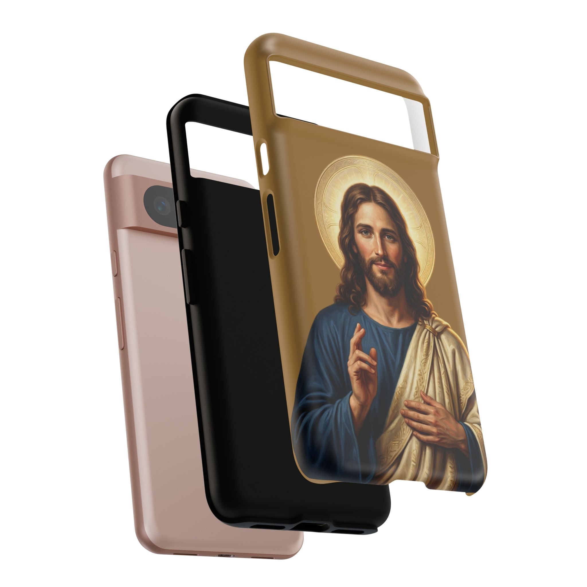 Jesus Portrait Phone Case | Tough Case | Google Pixel Selection