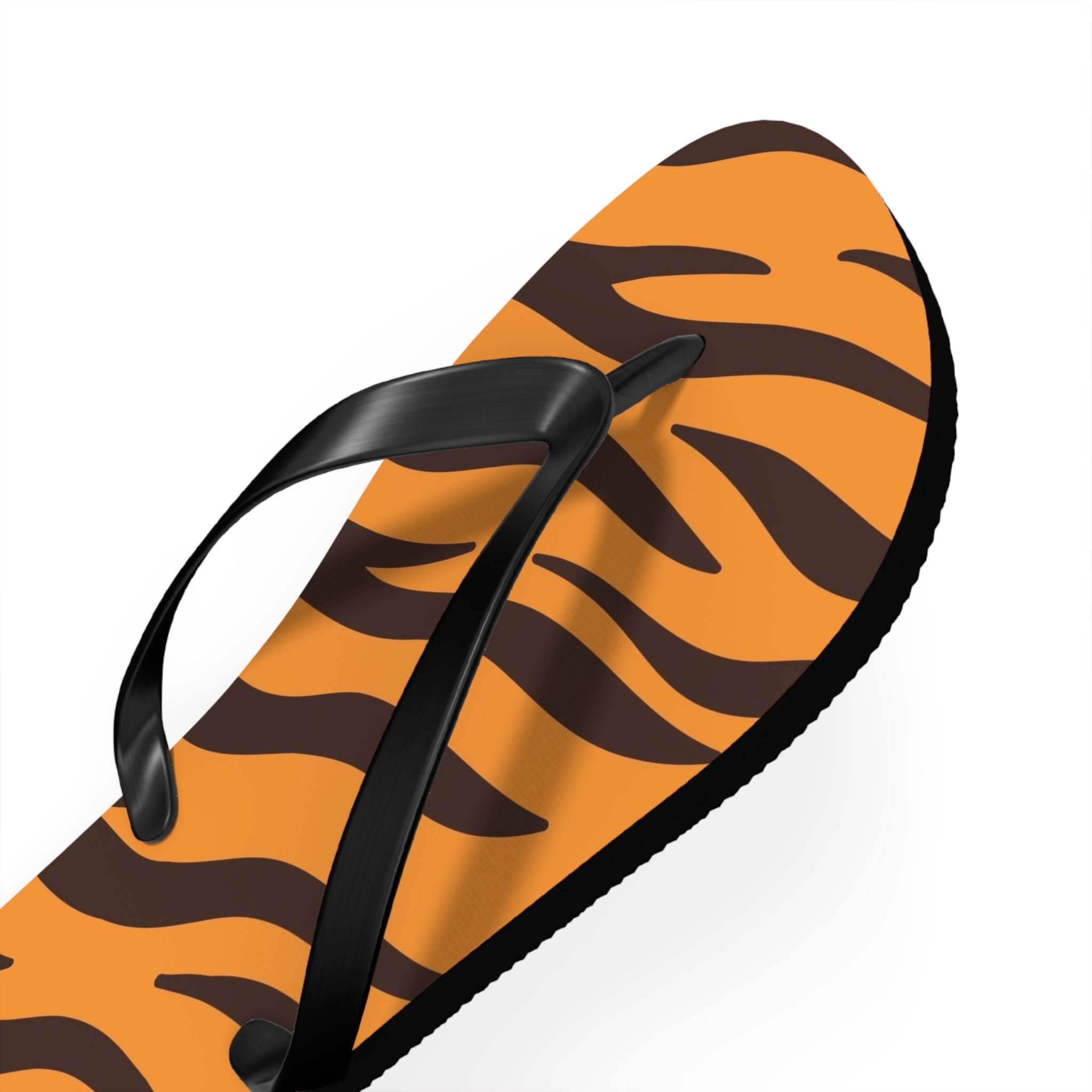 Tiger Stripe Flip Flops