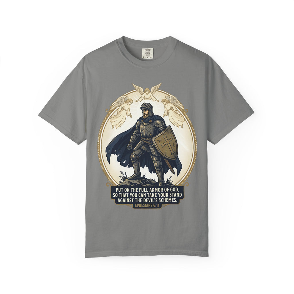Armor of God T-Shirt -  Unisex Garment-Dyed Tee