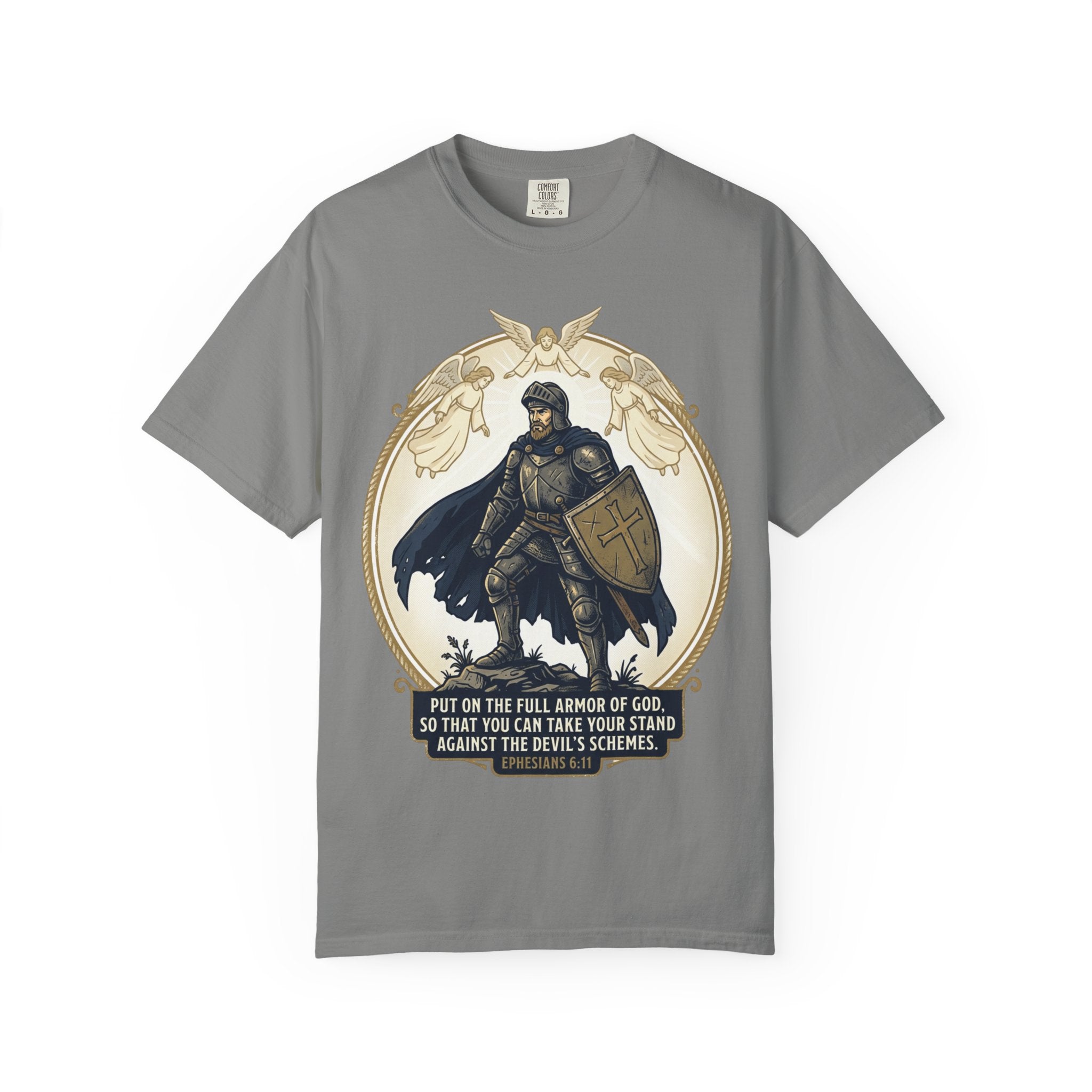 Armor of God T-Shirt -  Unisex Garment-Dyed Tee