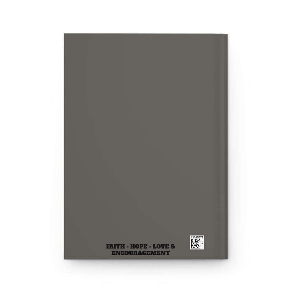 "Put On the Full Armor of God" Philippians 4:13 - Grey Hardcover Journal Matte