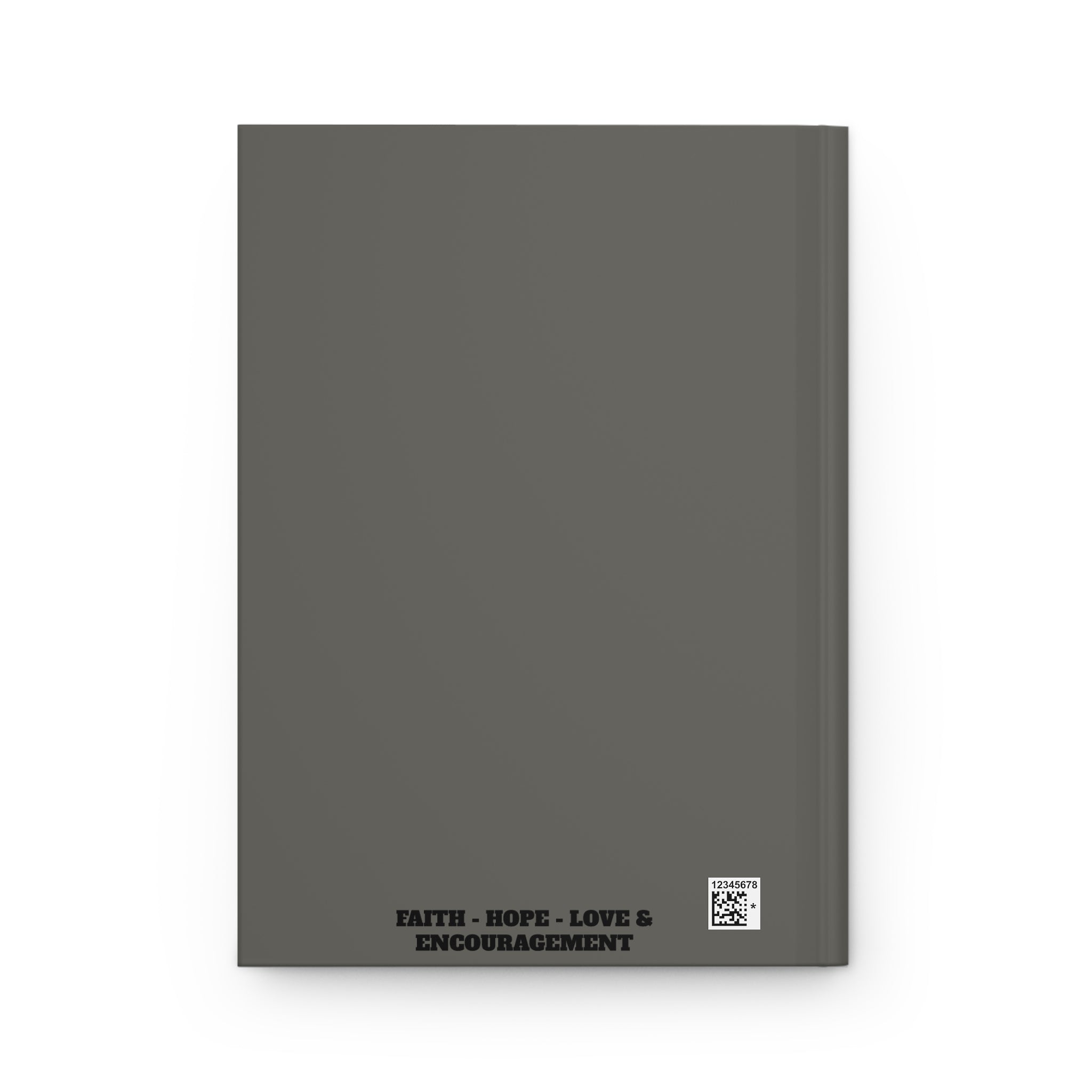 "Put On the Full Armor of God" Philippians 4:13 - Grey Hardcover Journal Matte
