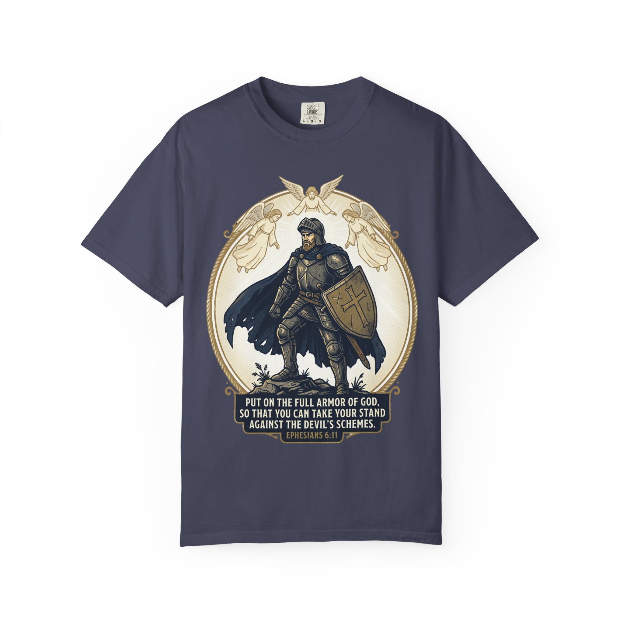 Armor of God T-Shirt -  Unisex Garment-Dyed Tee