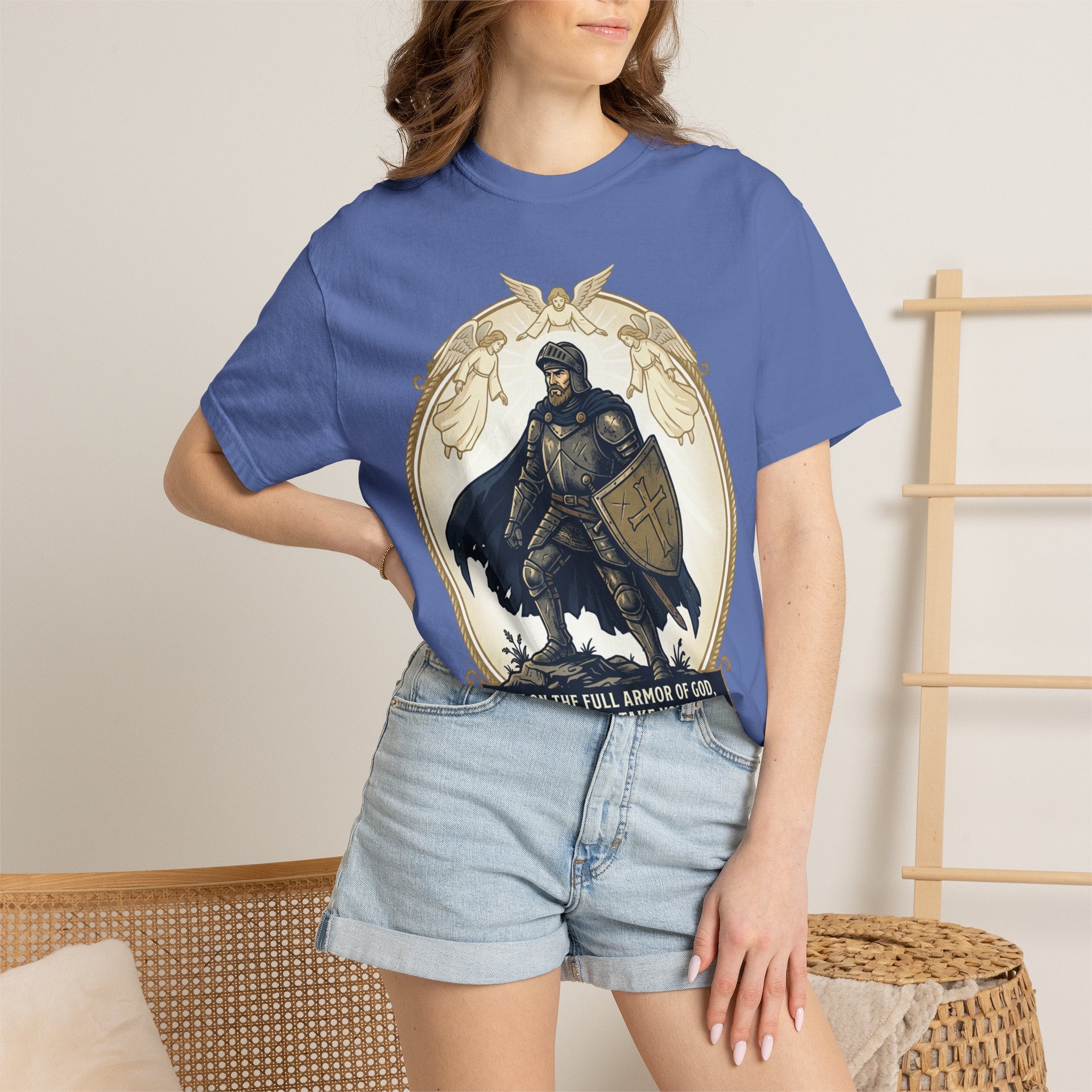 Armor of God T-Shirt -  Unisex Garment-Dyed Tee
