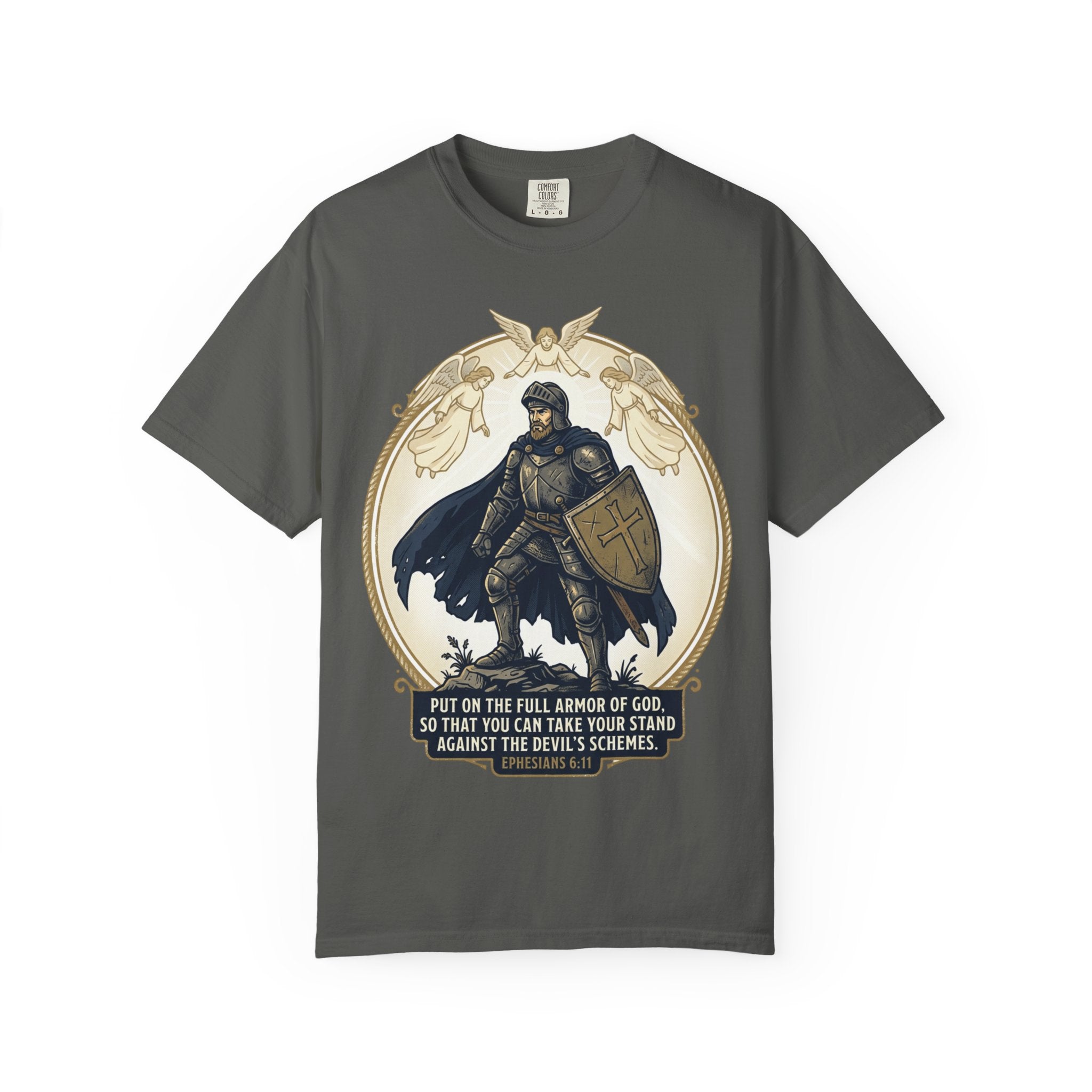 Armor of God T-Shirt -  Unisex Garment-Dyed Tee