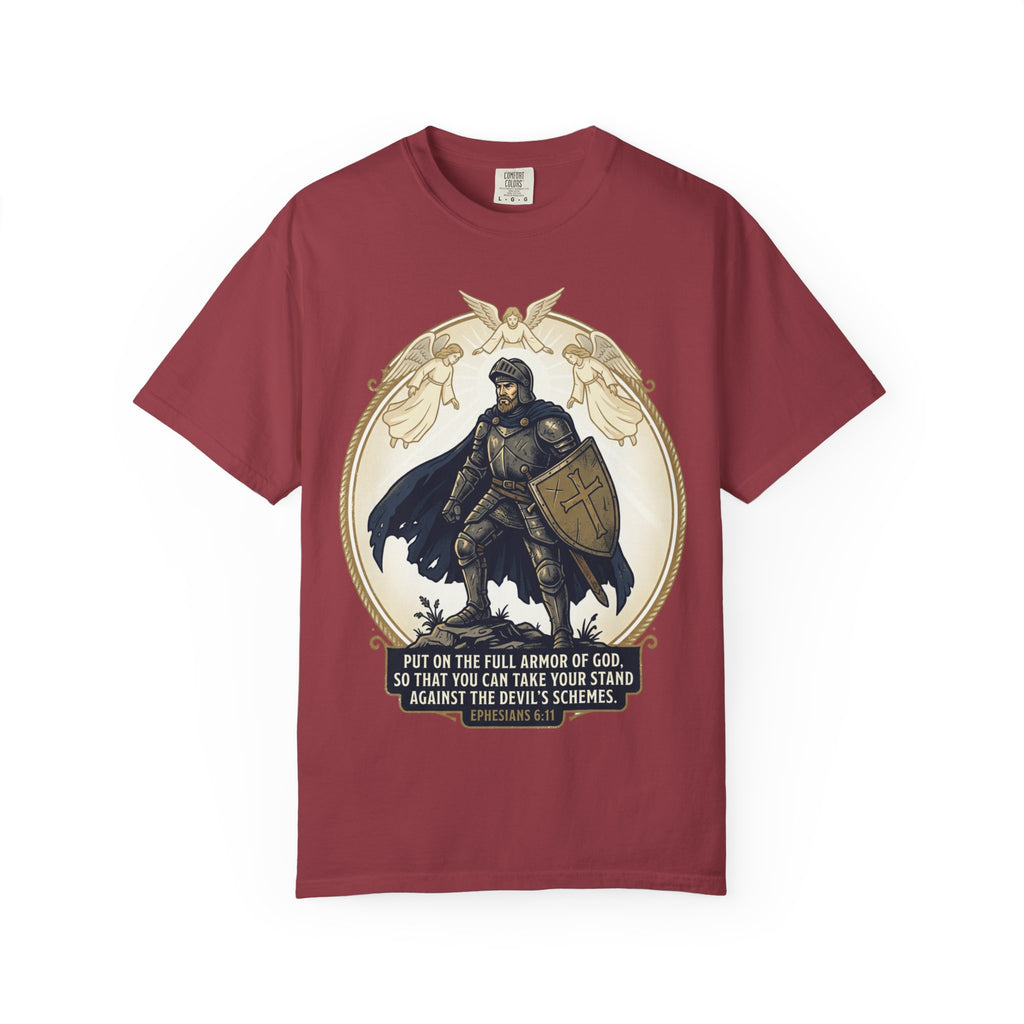 Armor of God T-Shirt -  Unisex Garment-Dyed Tee