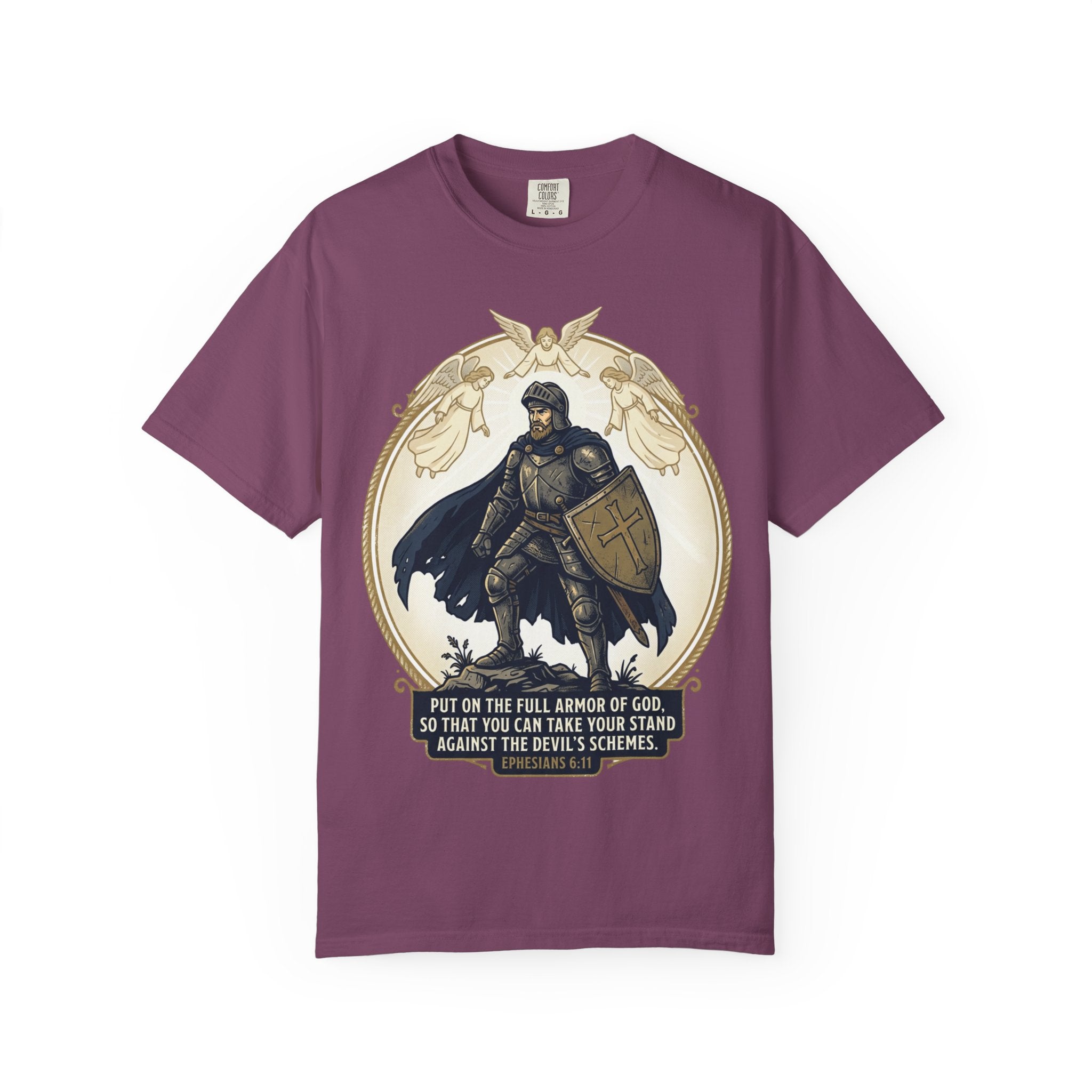 Armor of God T-Shirt -  Unisex Garment-Dyed Tee