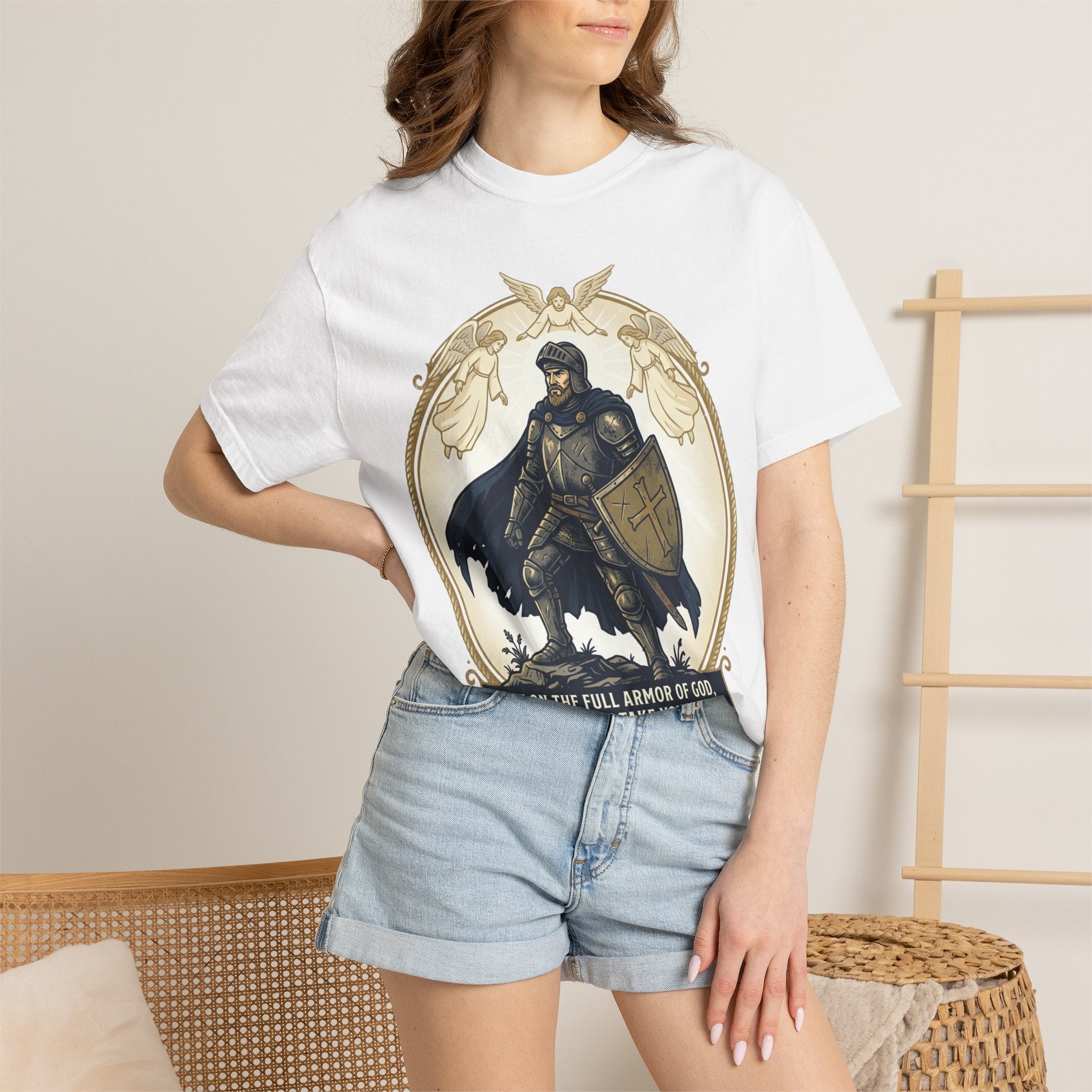 Armor of God T-Shirt -  Unisex Garment-Dyed Tee