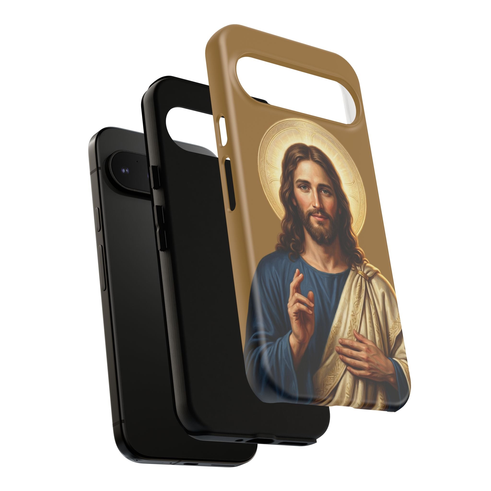 Jesus Portrait Phone Case | Tough Case | Google Pixel Selection