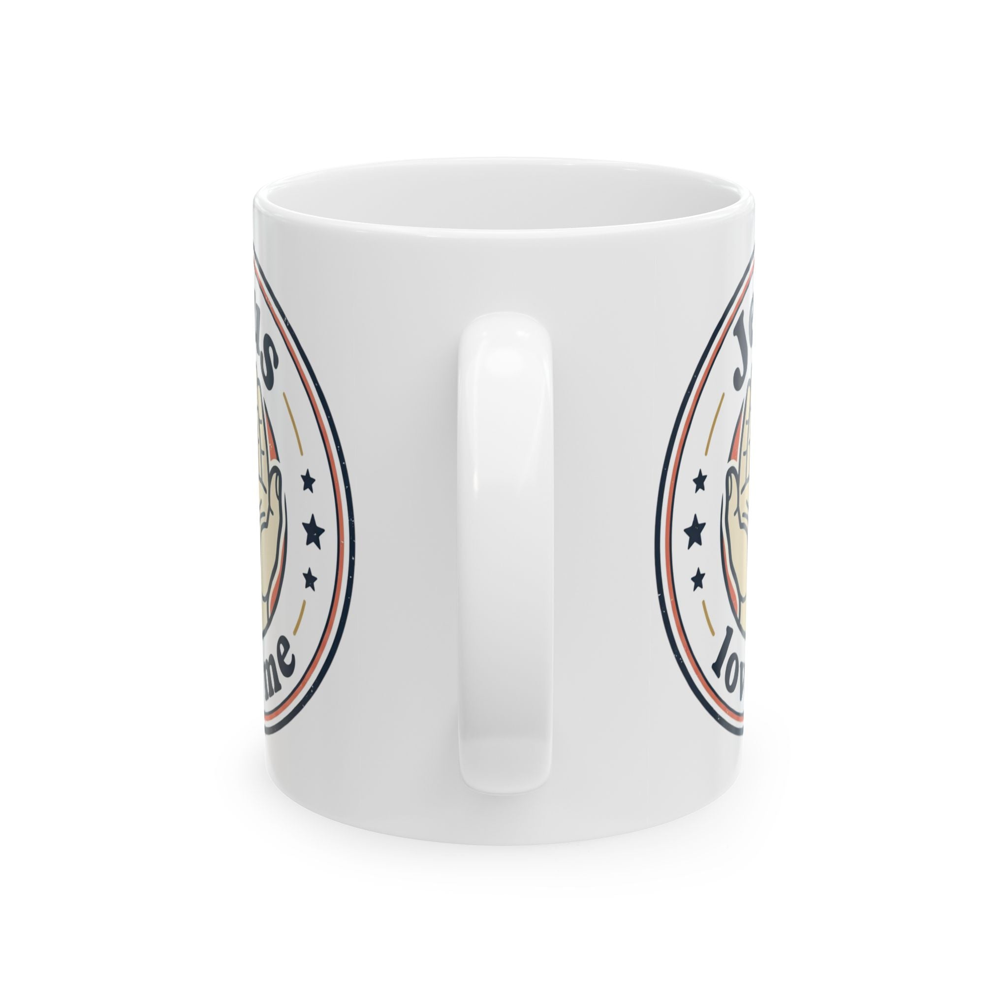 Jesus Loves Me - Ceramic Mug, (11oz, 15oz)