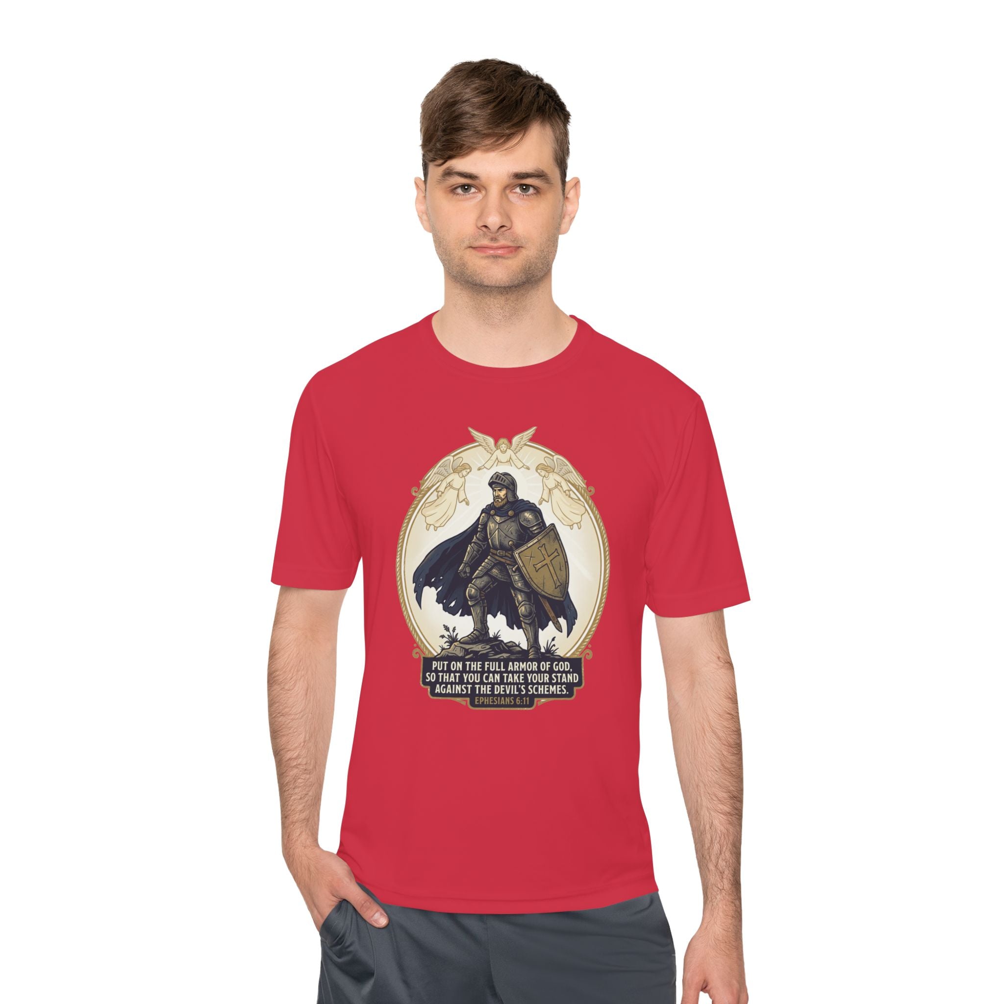 “Put on the Full Armor of God” Unisex Moisture‑Wicking Tee