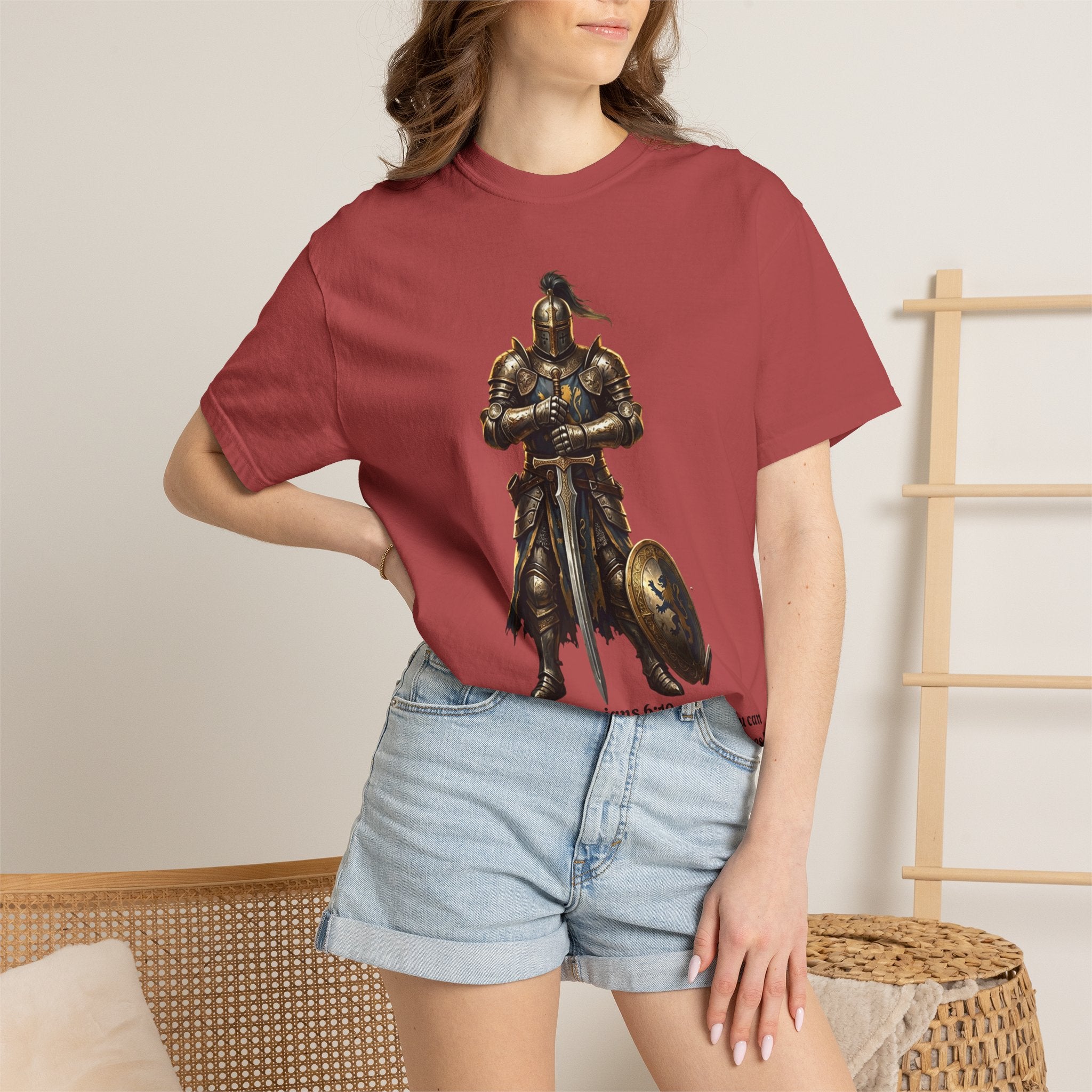 Unisex T-shirt | Armor of God Scripture Graphic