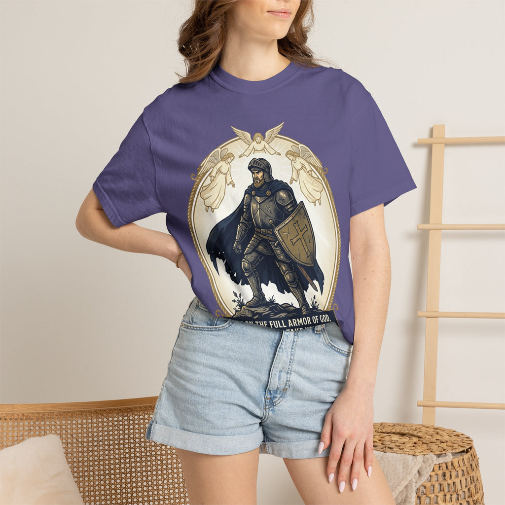 Armor of God T-Shirt -  Unisex Garment-Dyed Tee