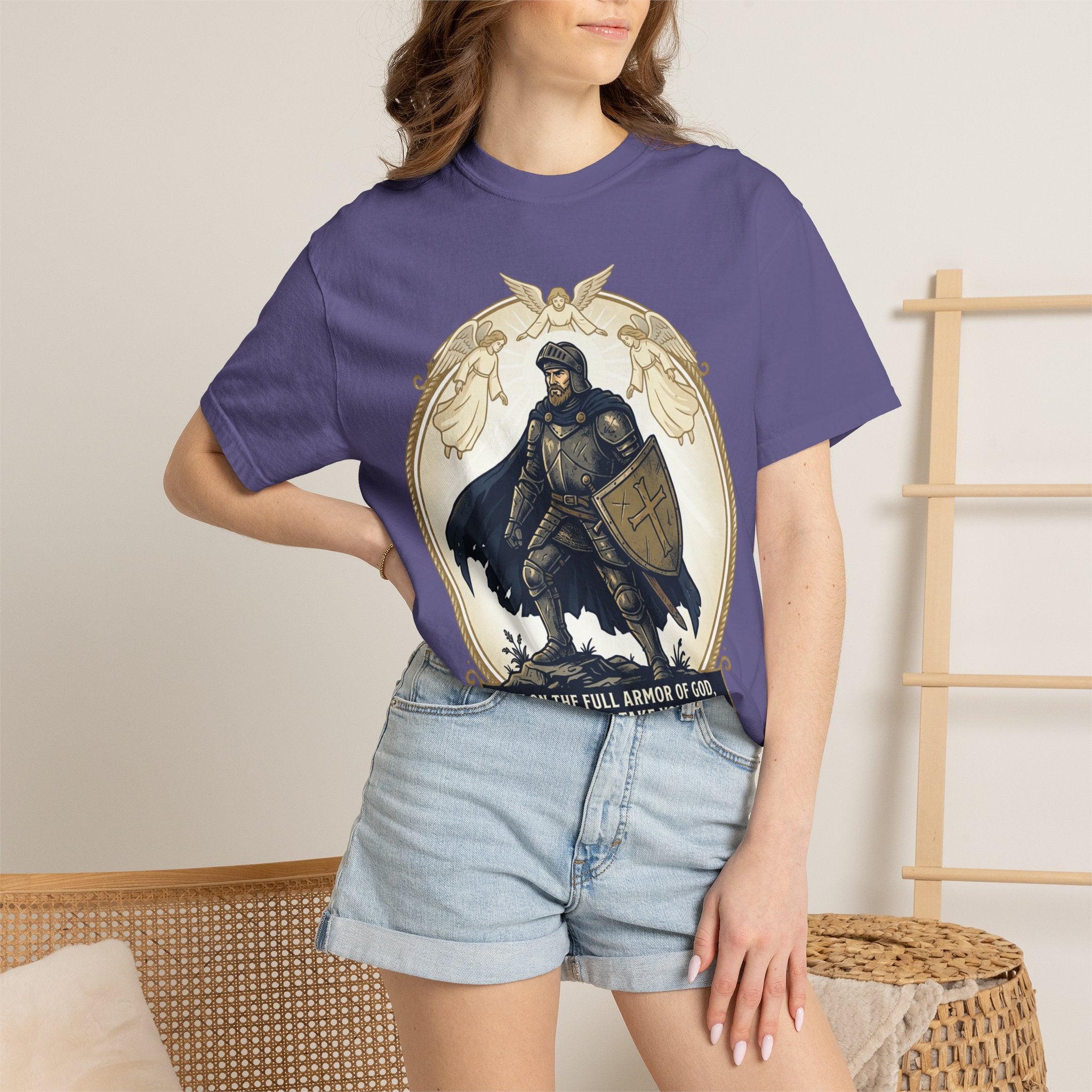 Armor of God T-Shirt -  Unisex Garment-Dyed Tee