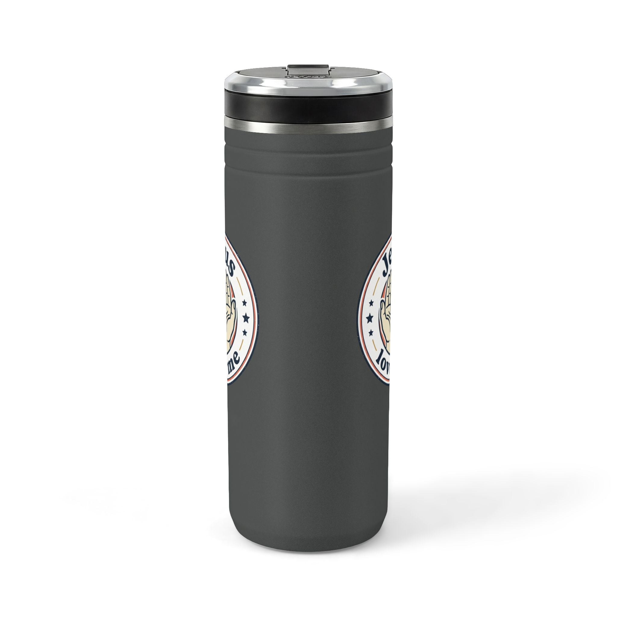 Jesus Loves Me | 24oz Stainless Straw Tumbler