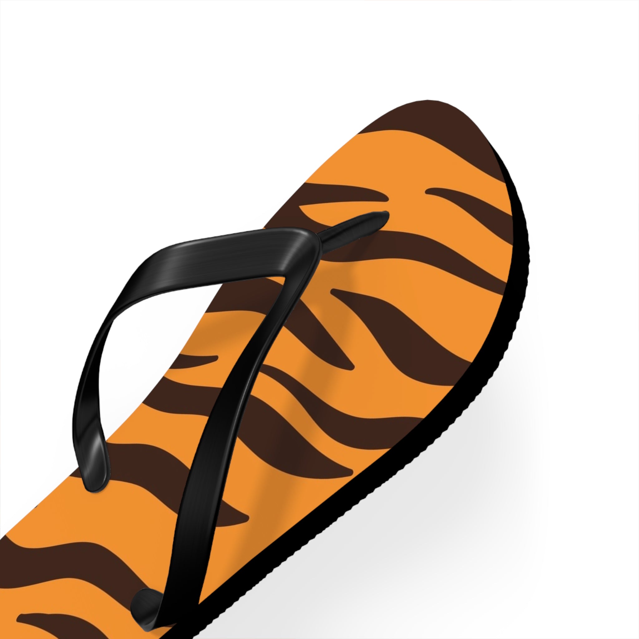 Tiger Stripe Flip Flops