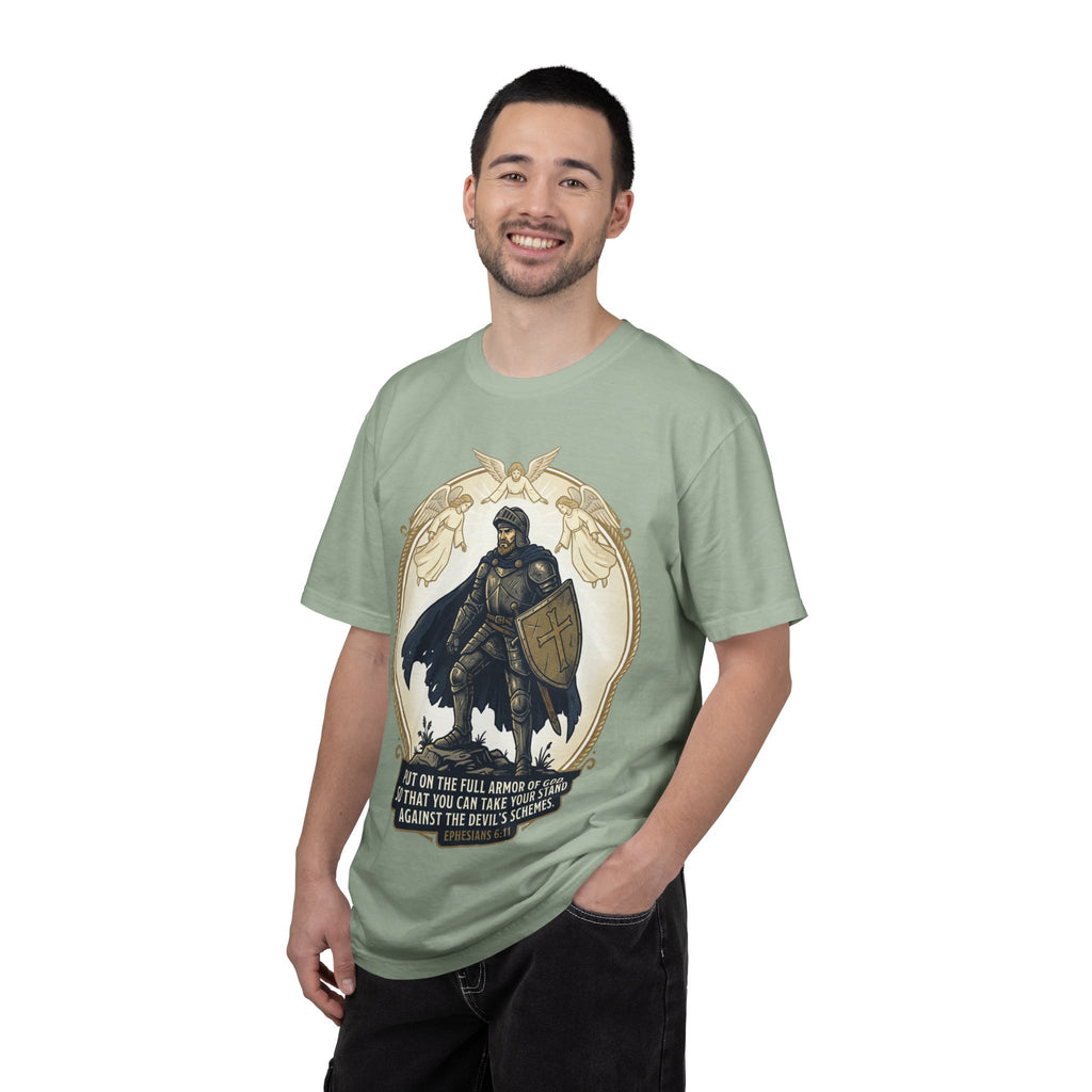 Armor of God T-Shirt -  Unisex Garment-Dyed Tee