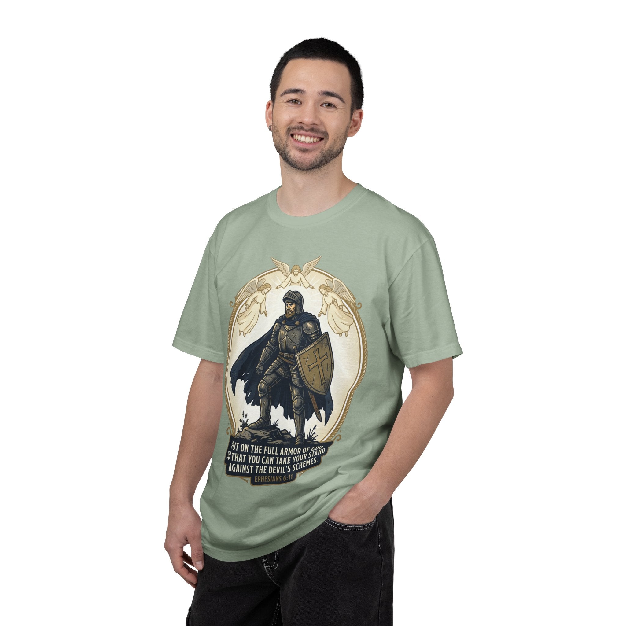 Armor of God T-Shirt -  Unisex Garment-Dyed Tee
