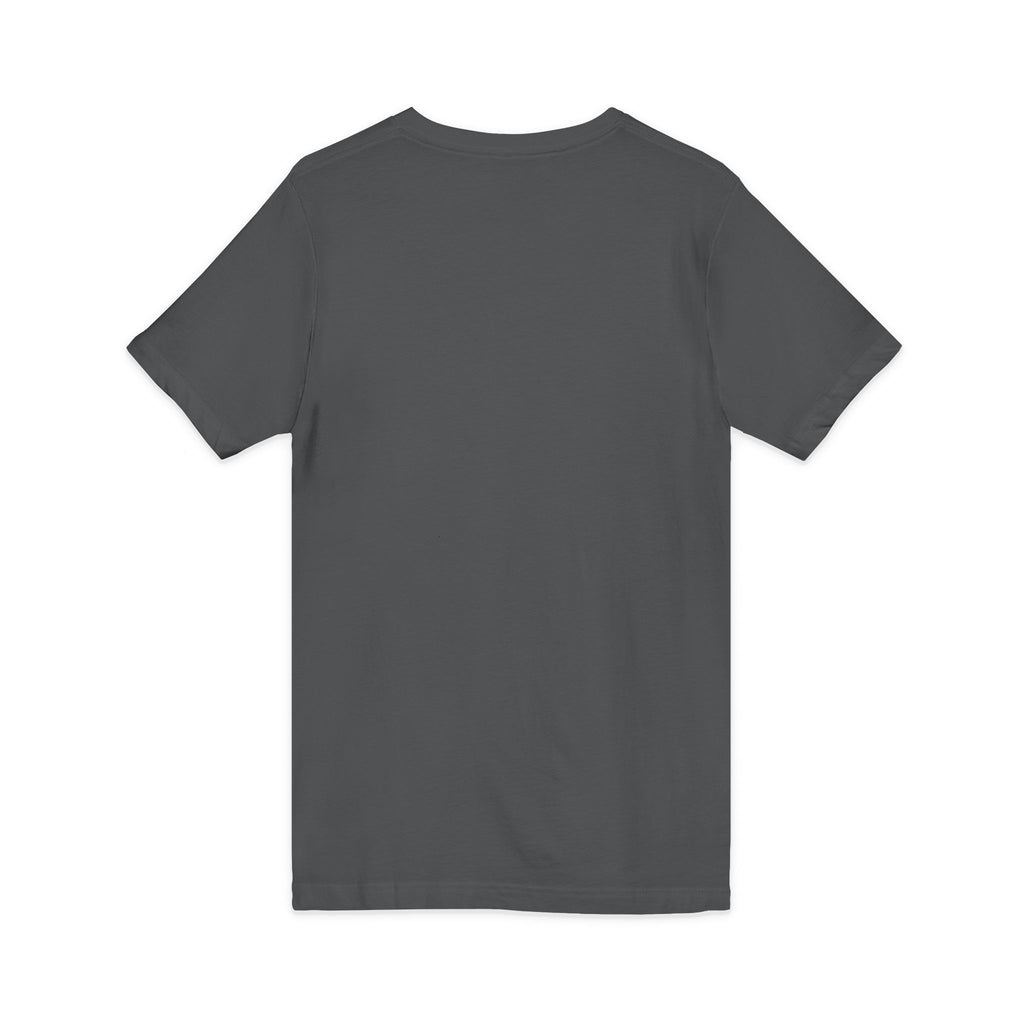 "Yea, though I walk... I will fear no evil" - Unisex Jersey Sleeve V-Neck Tee