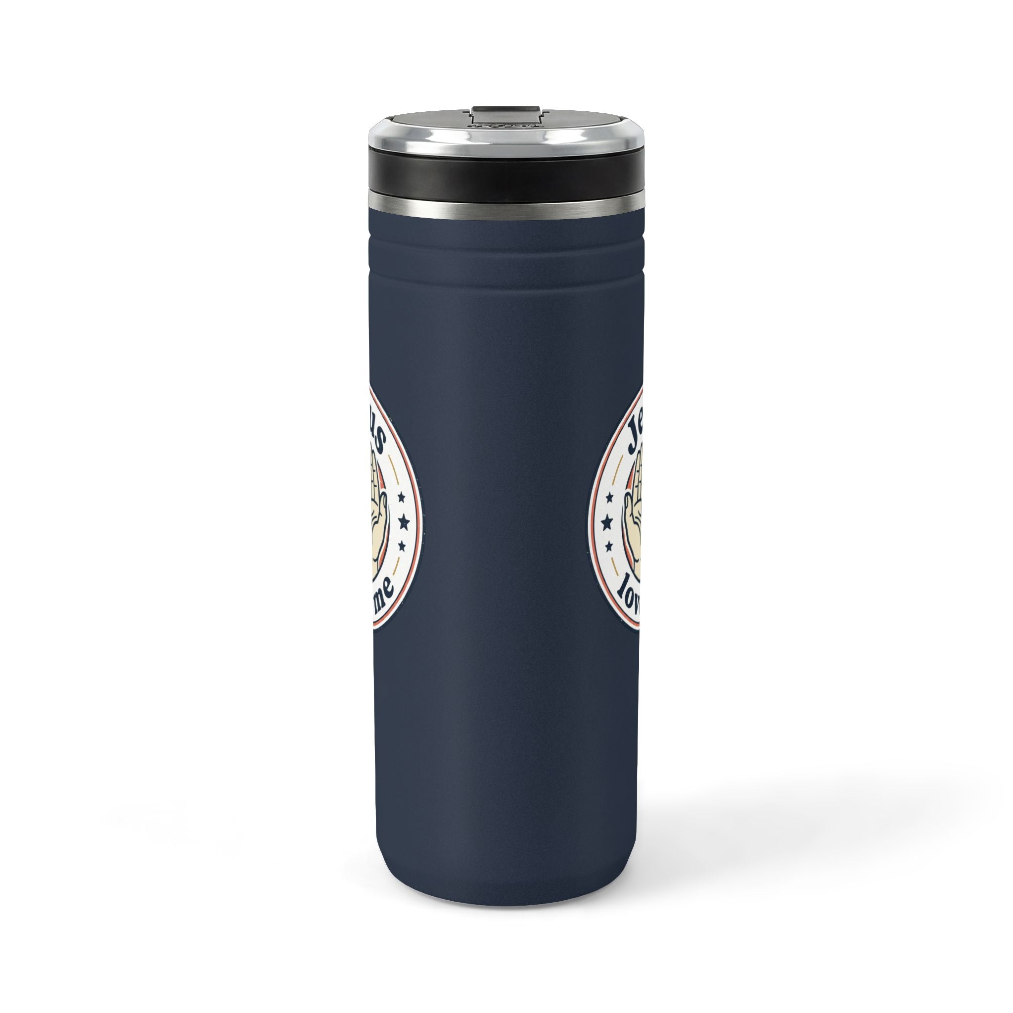 Jesus Loves Me | 24oz Stainless Straw Tumbler