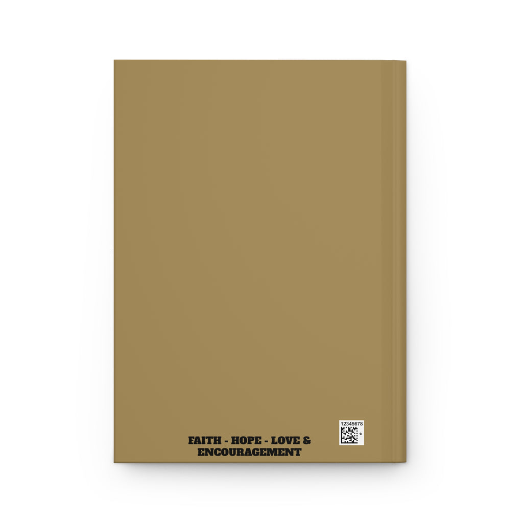 "Put On the Full Armor of God" Philippians 4:13 - Gold Hardcover Journal Matte
