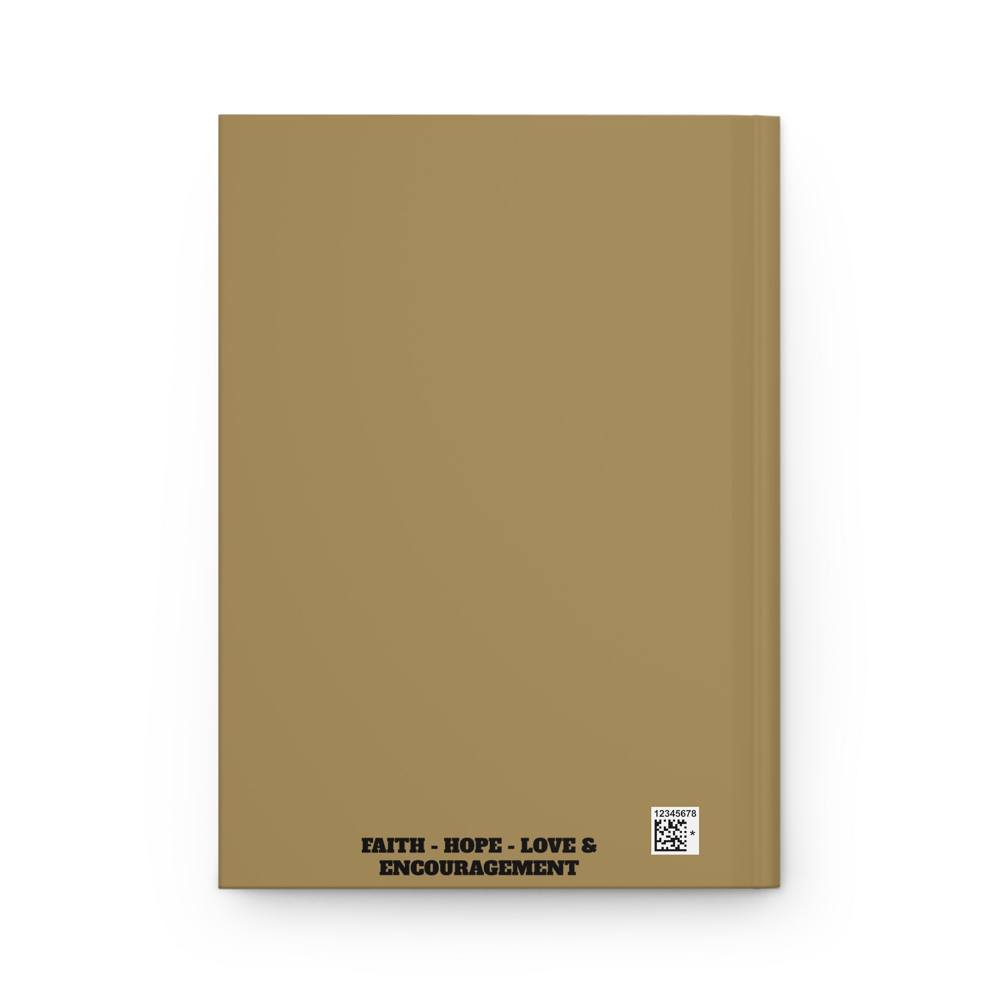 "Put On the Full Armor of God" Philippians 4:13 - Gold Hardcover Journal Matte