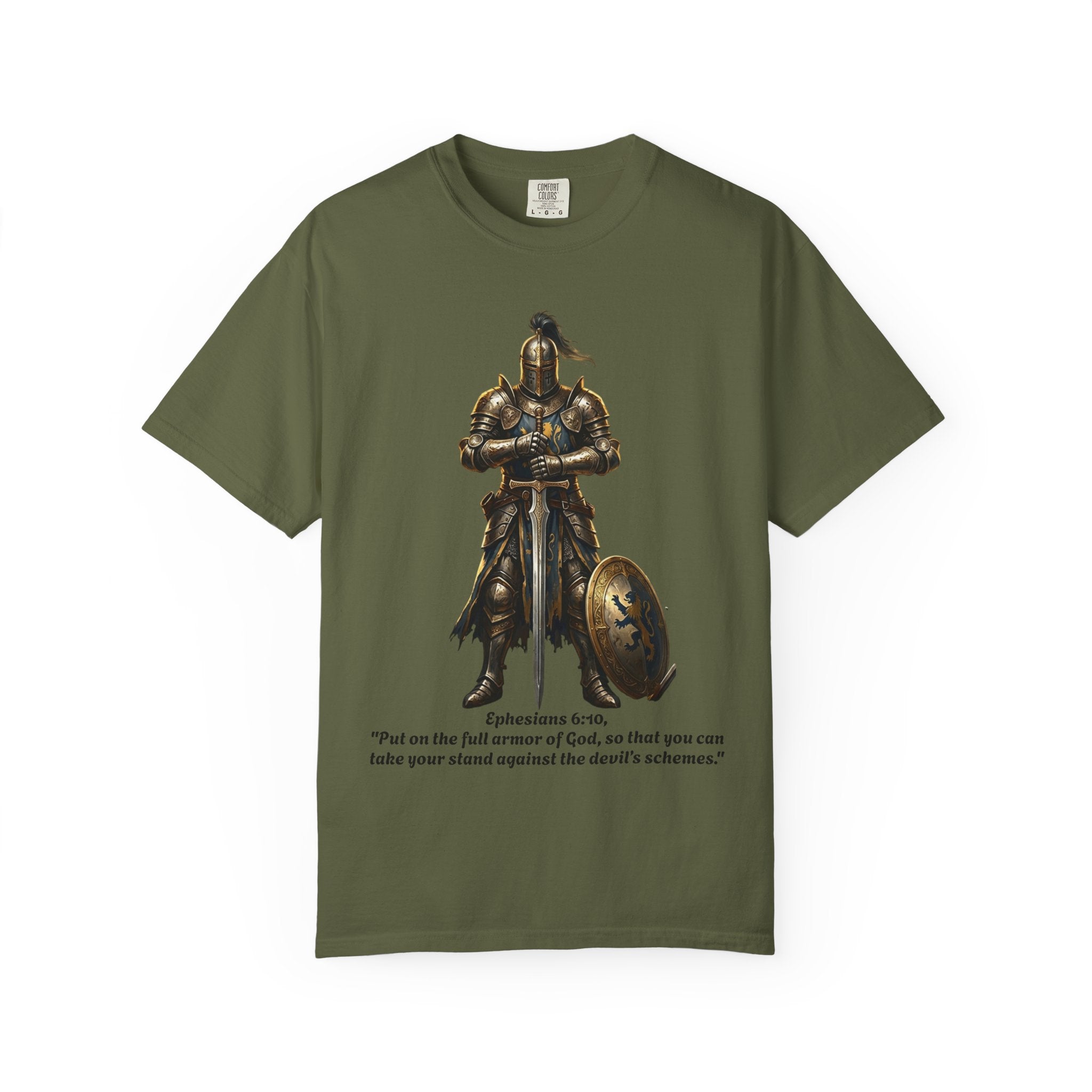 Unisex T-shirt | Armor of God Scripture Graphic