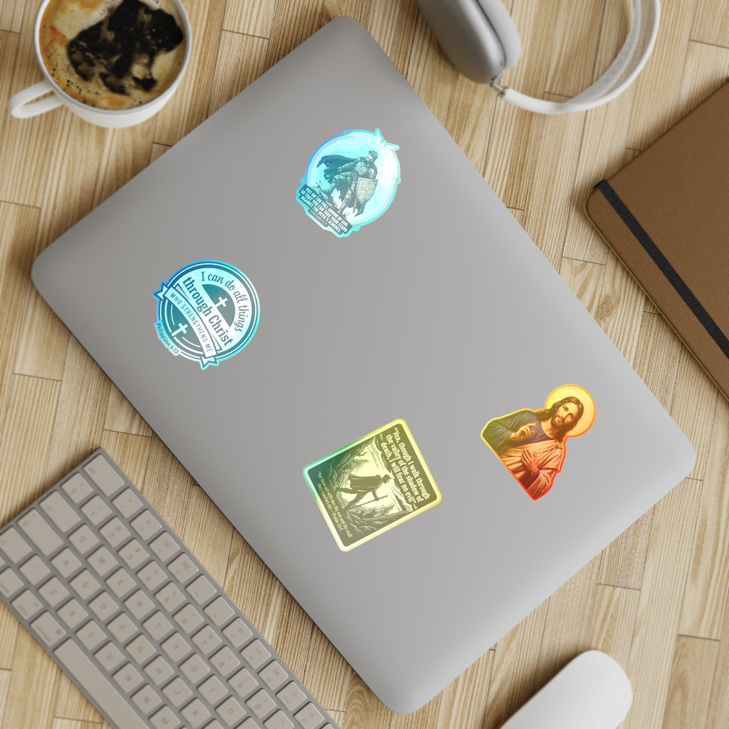 Christian Faith Scripture Graphics - Vinyl Sticker Sheets