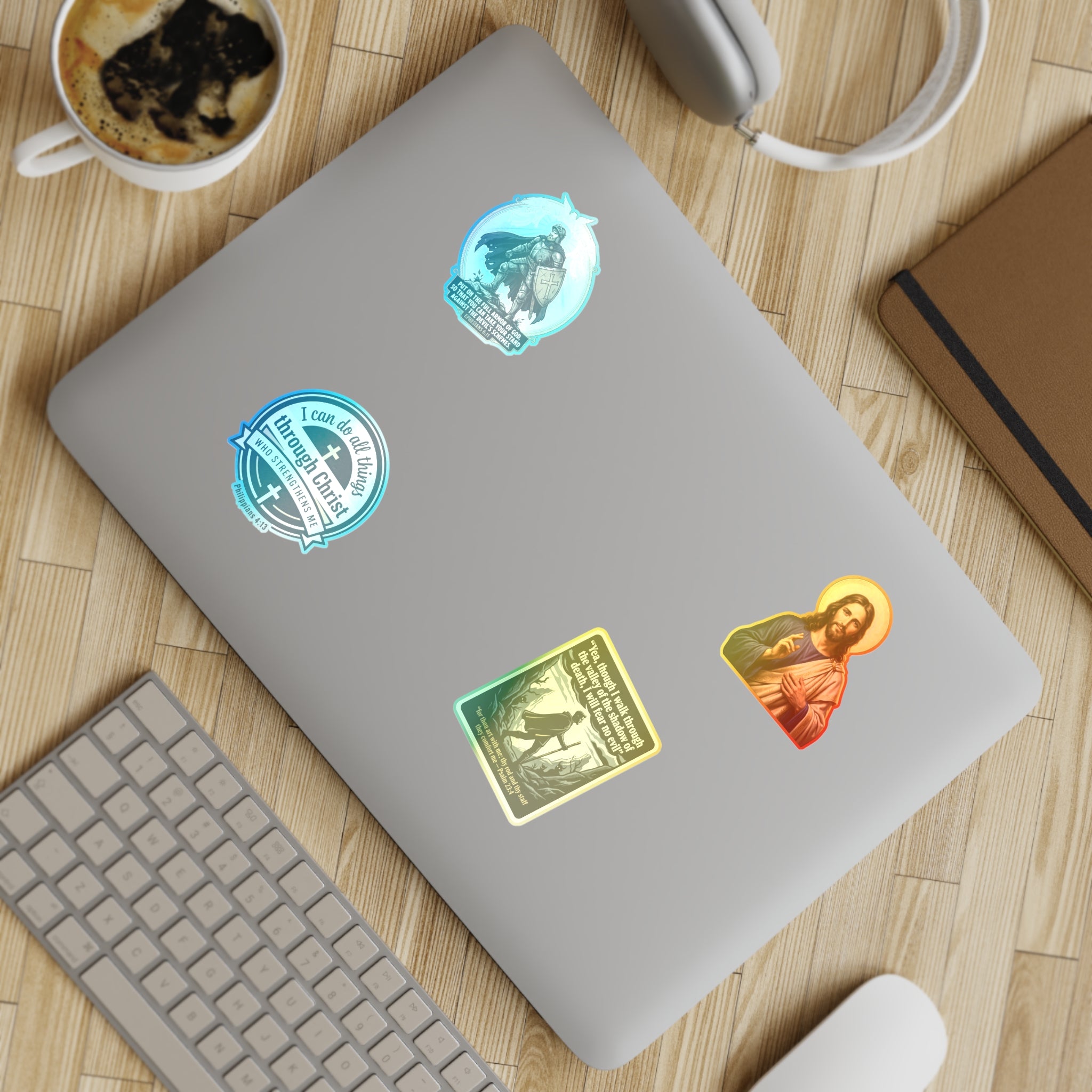 Christian Faith Scripture Graphics - Vinyl Sticker Sheets