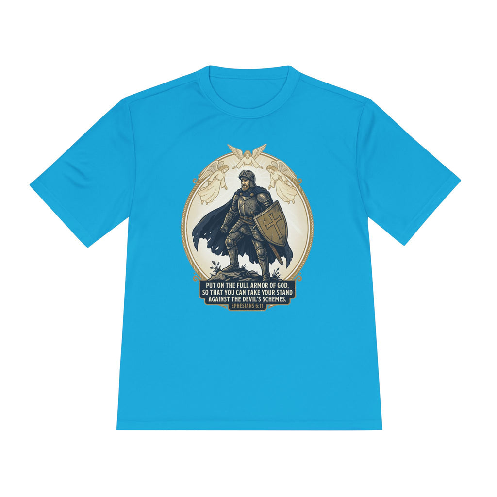 “Put on the Full Armor of God” Unisex Moisture‑Wicking Tee