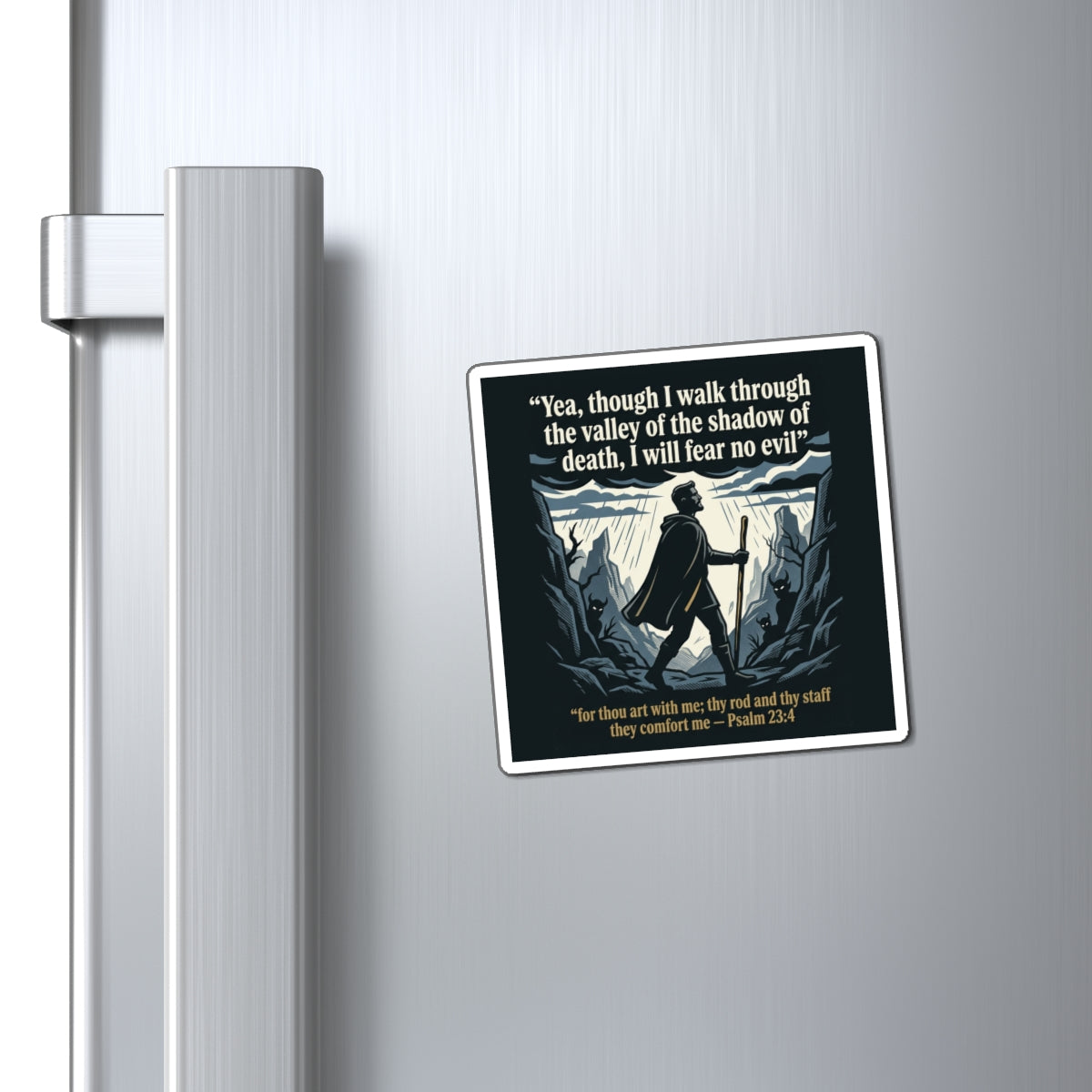 "Valley of the Shadow of Death" Scripture Magnets