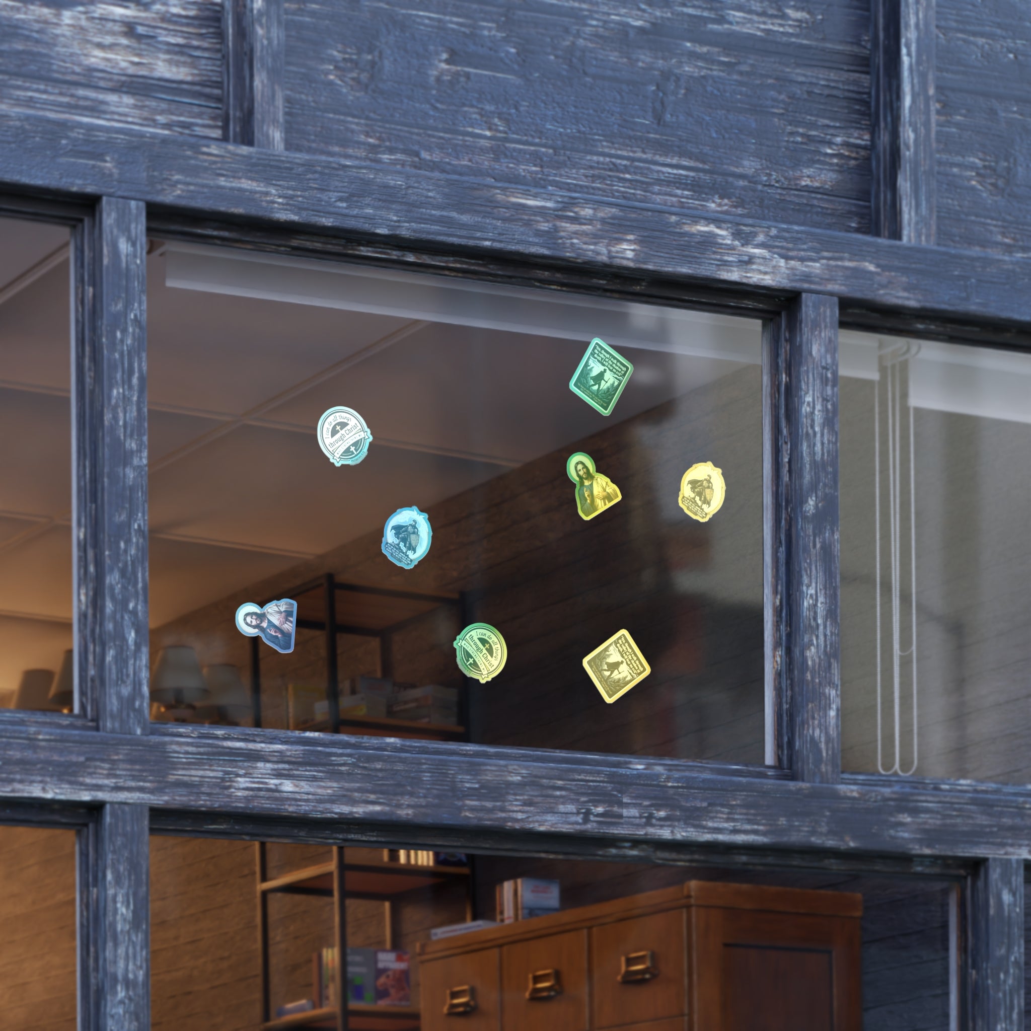 Christian Faith Scripture Graphics - Vinyl Sticker Sheets