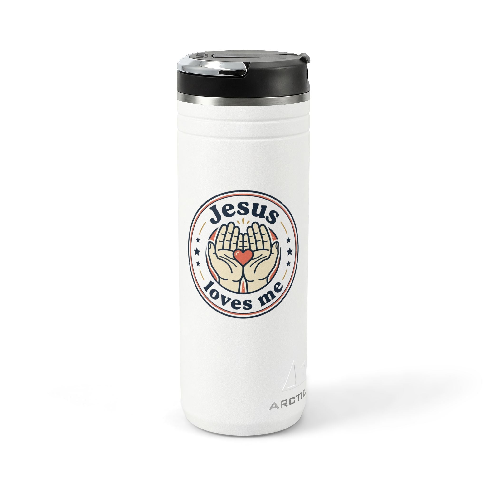 Jesus Loves Me | 24oz Stainless Straw Tumbler