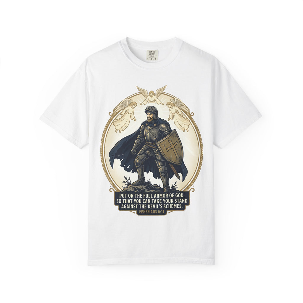 Armor of God T-Shirt -  Unisex Garment-Dyed Tee