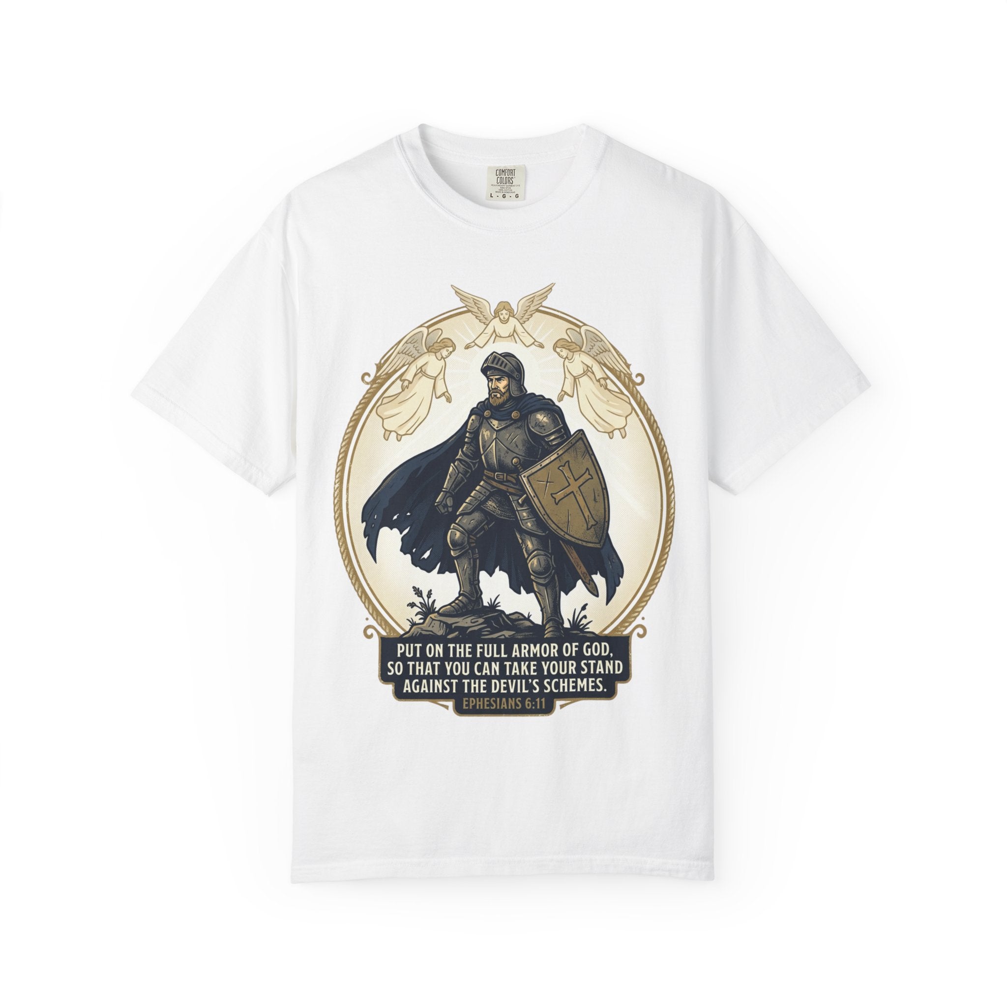 Armor of God T-Shirt -  Unisex Garment-Dyed Tee