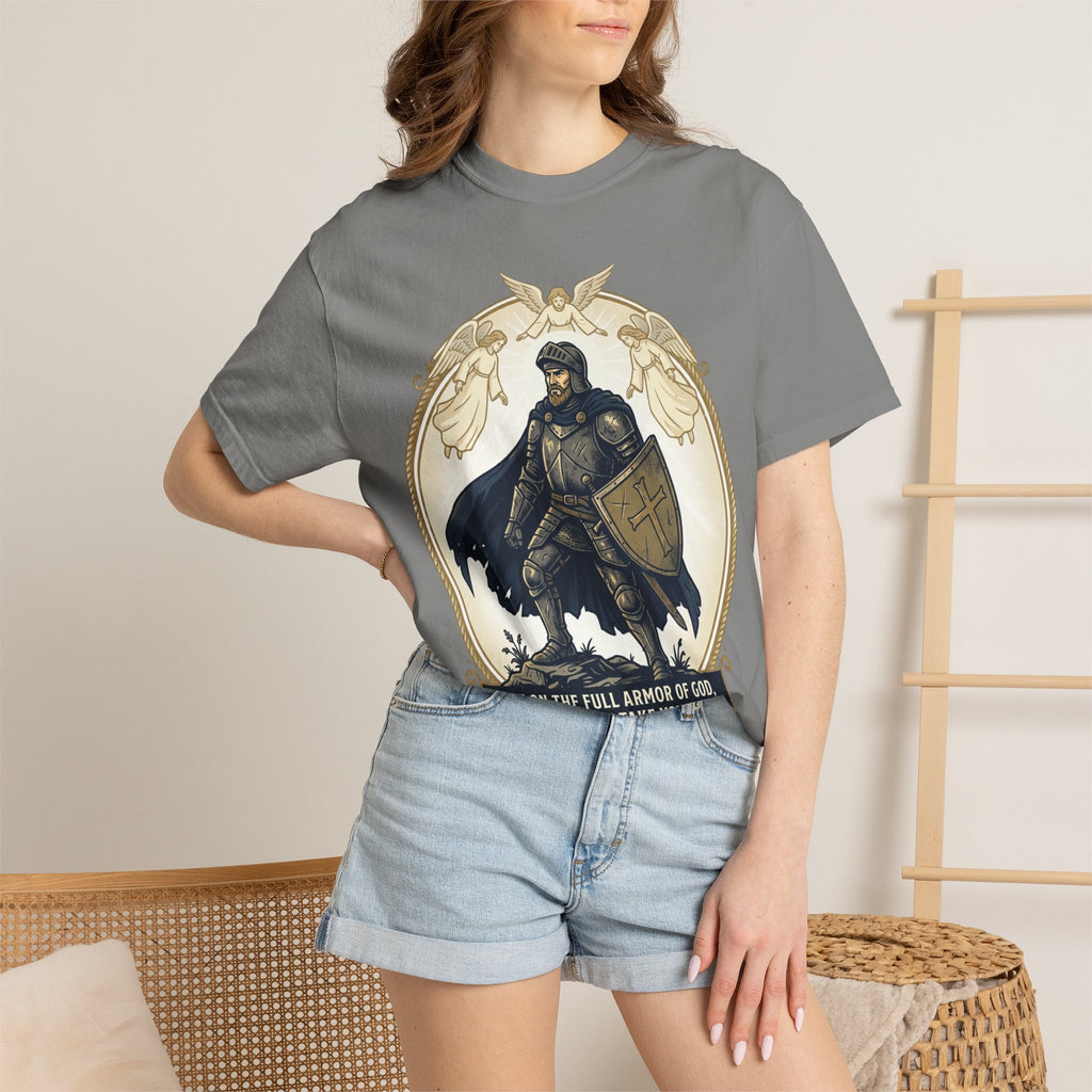 Armor of God T-Shirt -  Unisex Garment-Dyed Tee