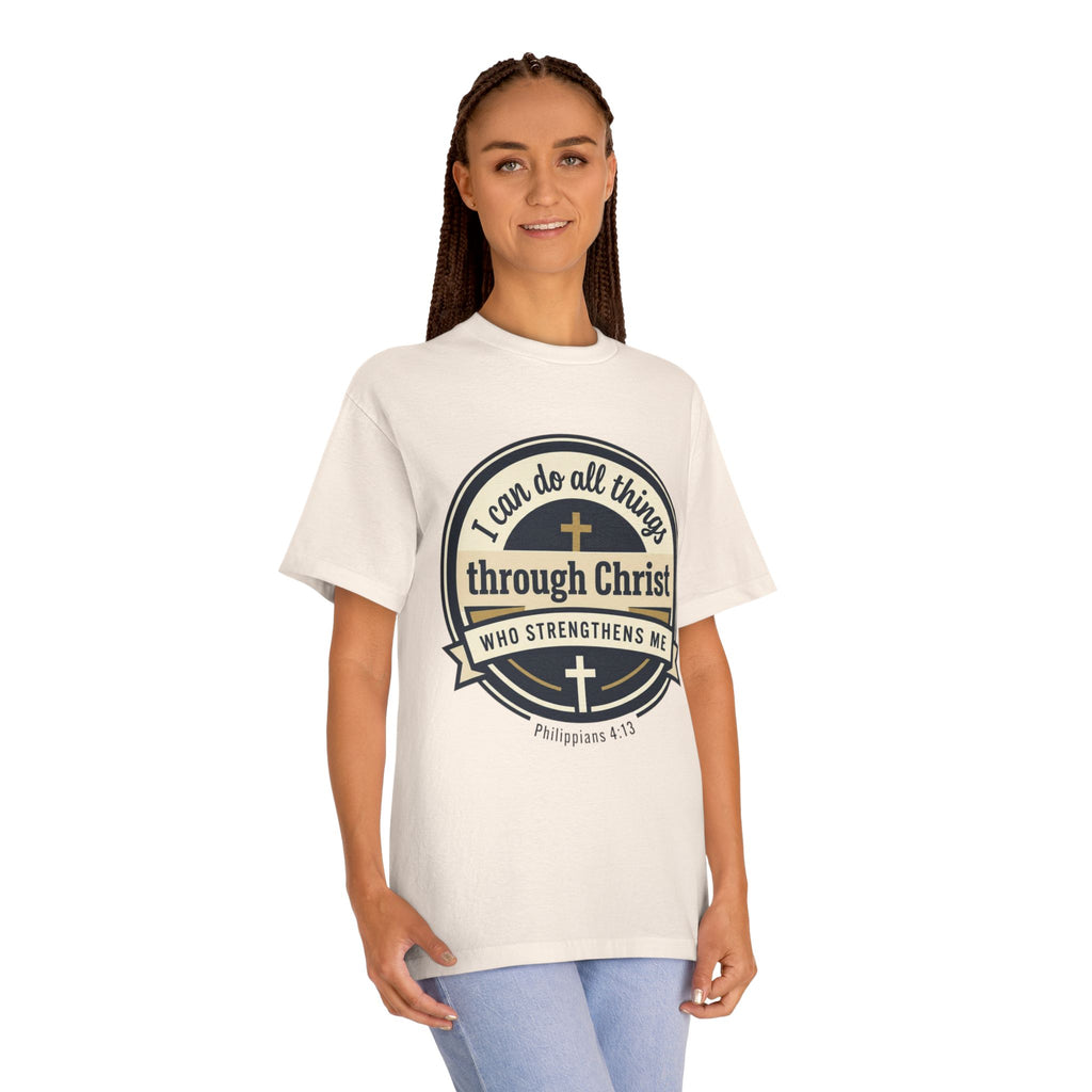 I Can Do All Things Through Christ T-Shirt — Unisex Classic Tee