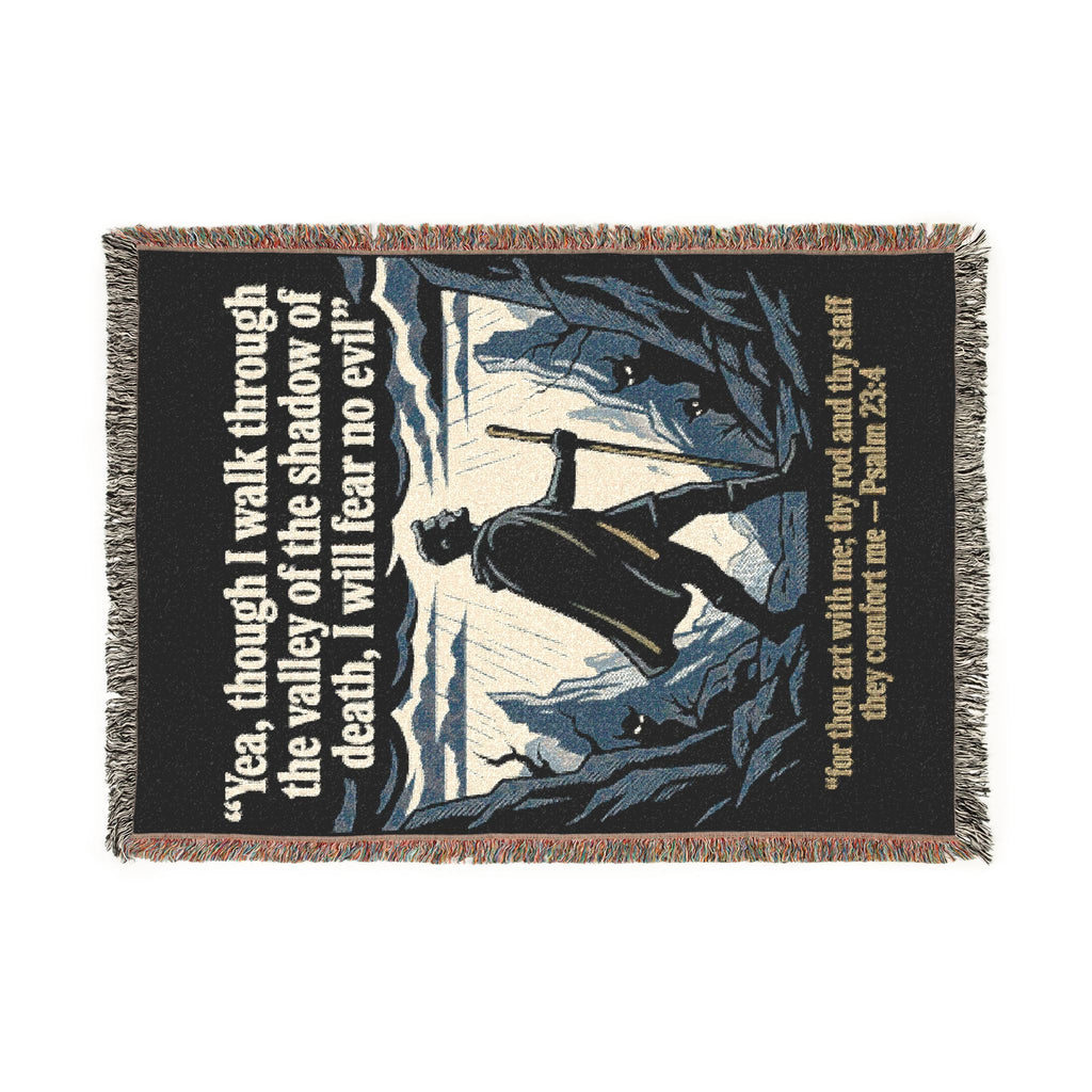 "I Can Do All Things Through Christ" - Woven Blanket