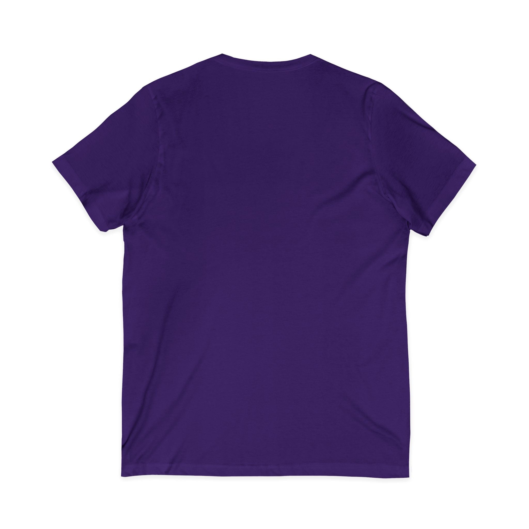 "Yea, though I walk... I will fear no evil" - Unisex Jersey Sleeve V-Neck Tee