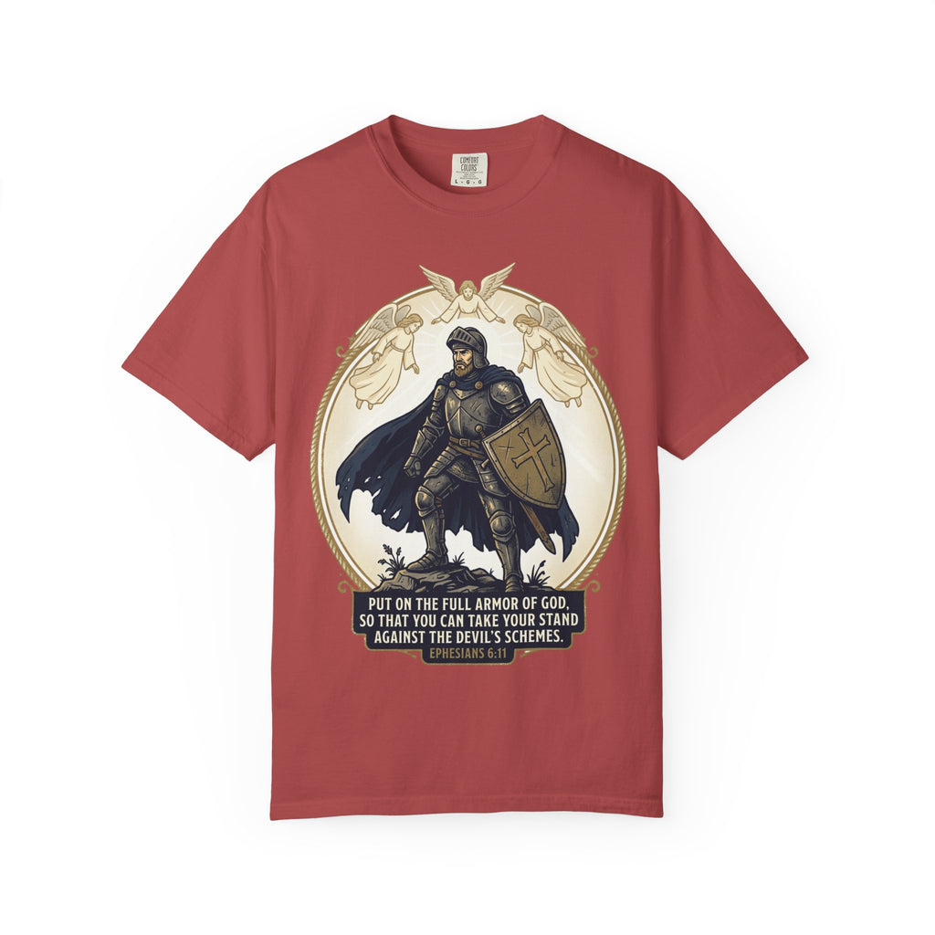 Armor of God T-Shirt -  Unisex Garment-Dyed Tee