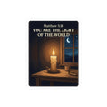 “You Are the Light of the World” Scripture Portrait -  Kiss-Cut Vinyl Sticker