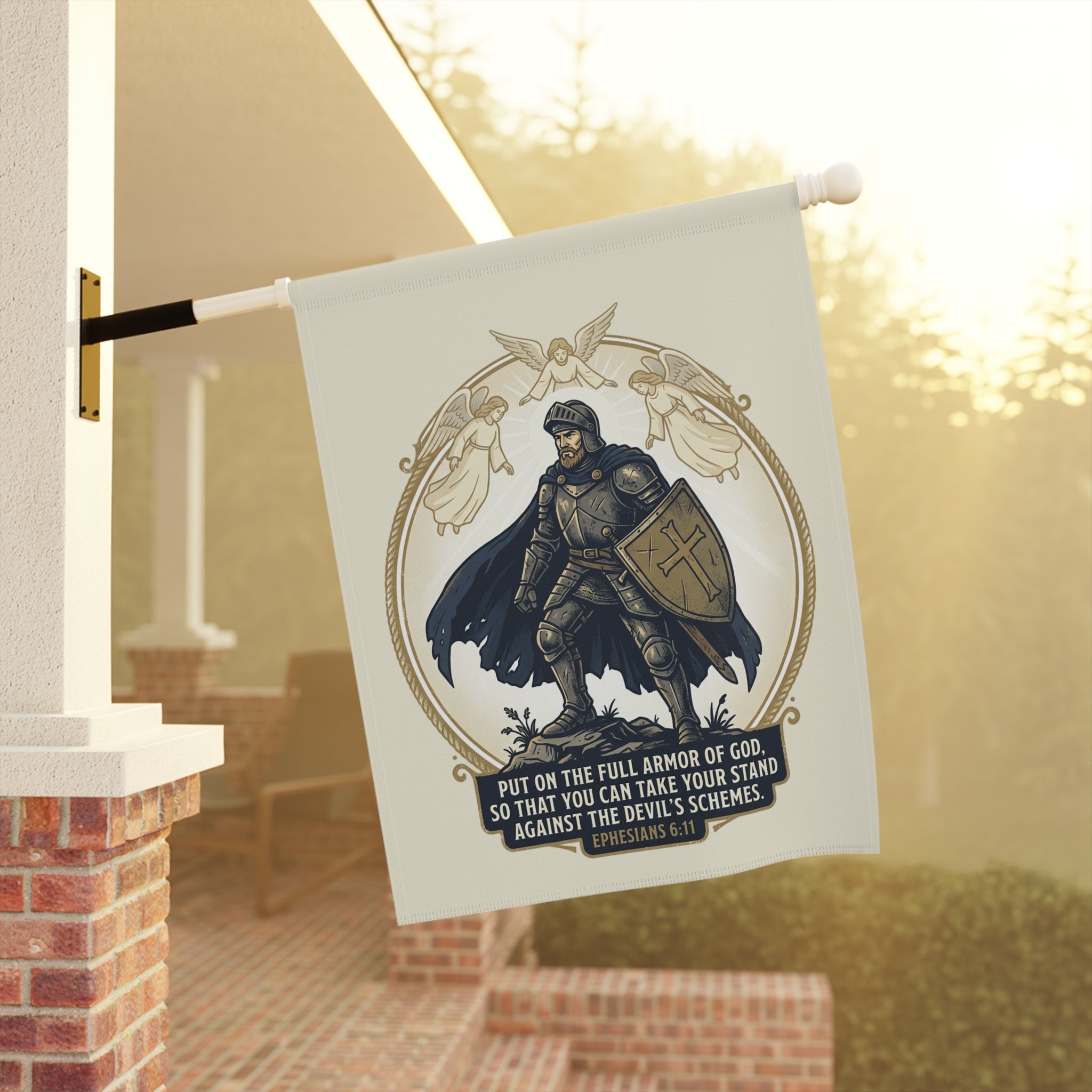 Armor of God Verse Graphic - Garden Banner